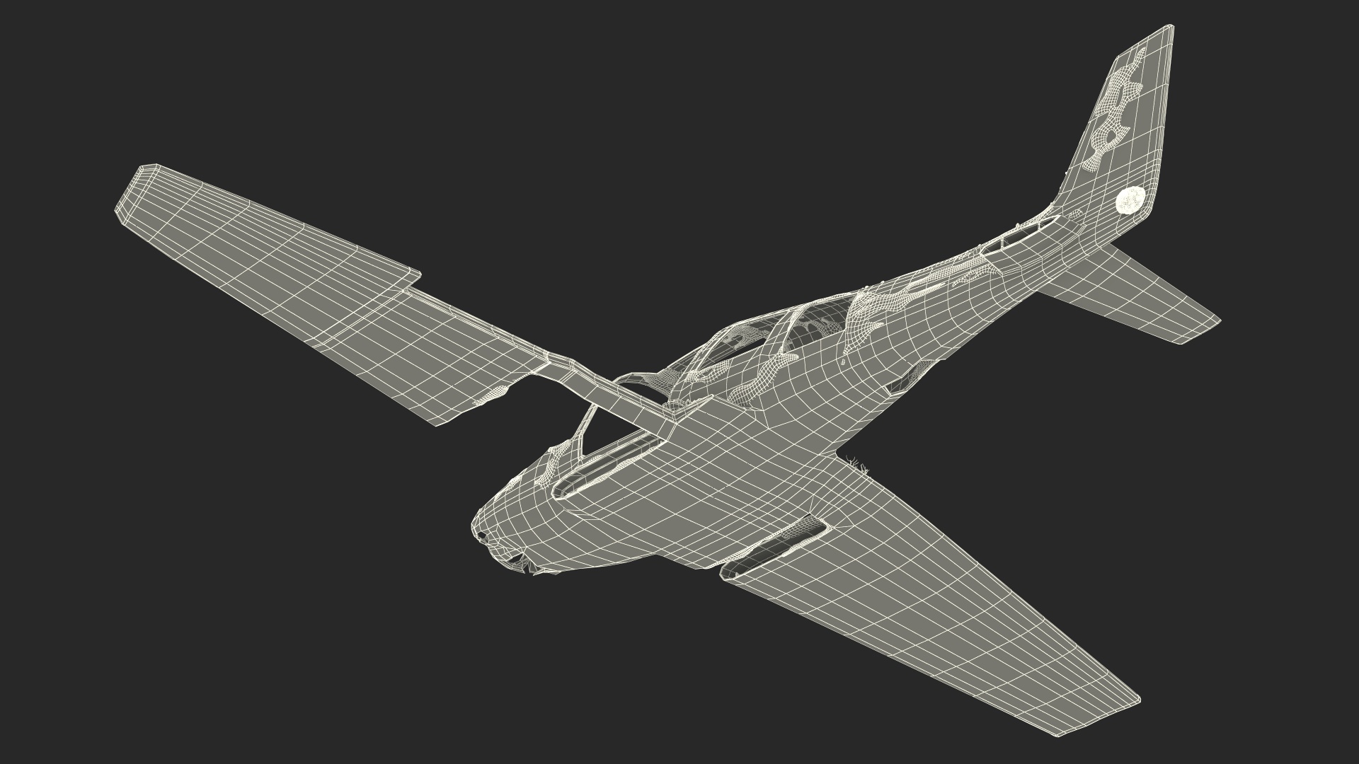 3D Airplane Wreckage from the Seabed model