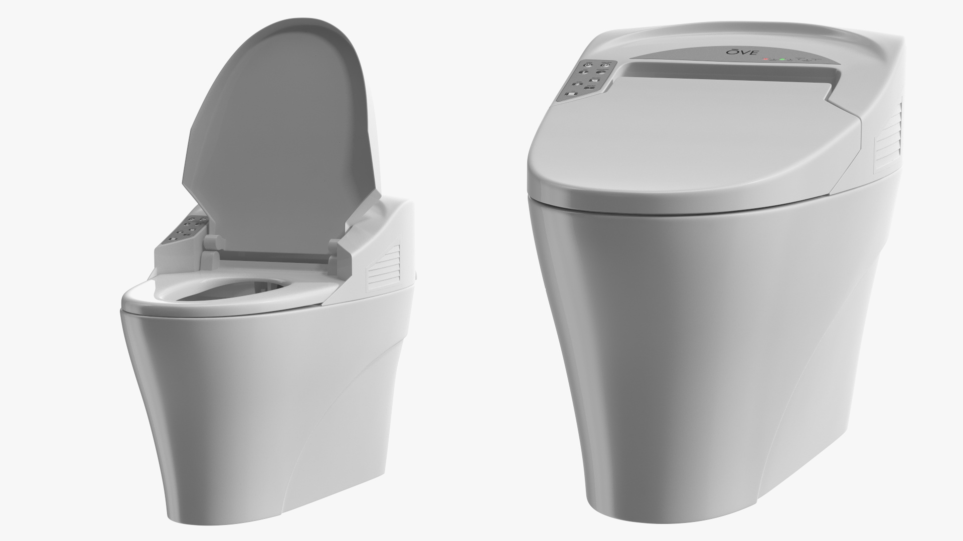 Ove Decors 735H Bidet Smart Toilet 3D model