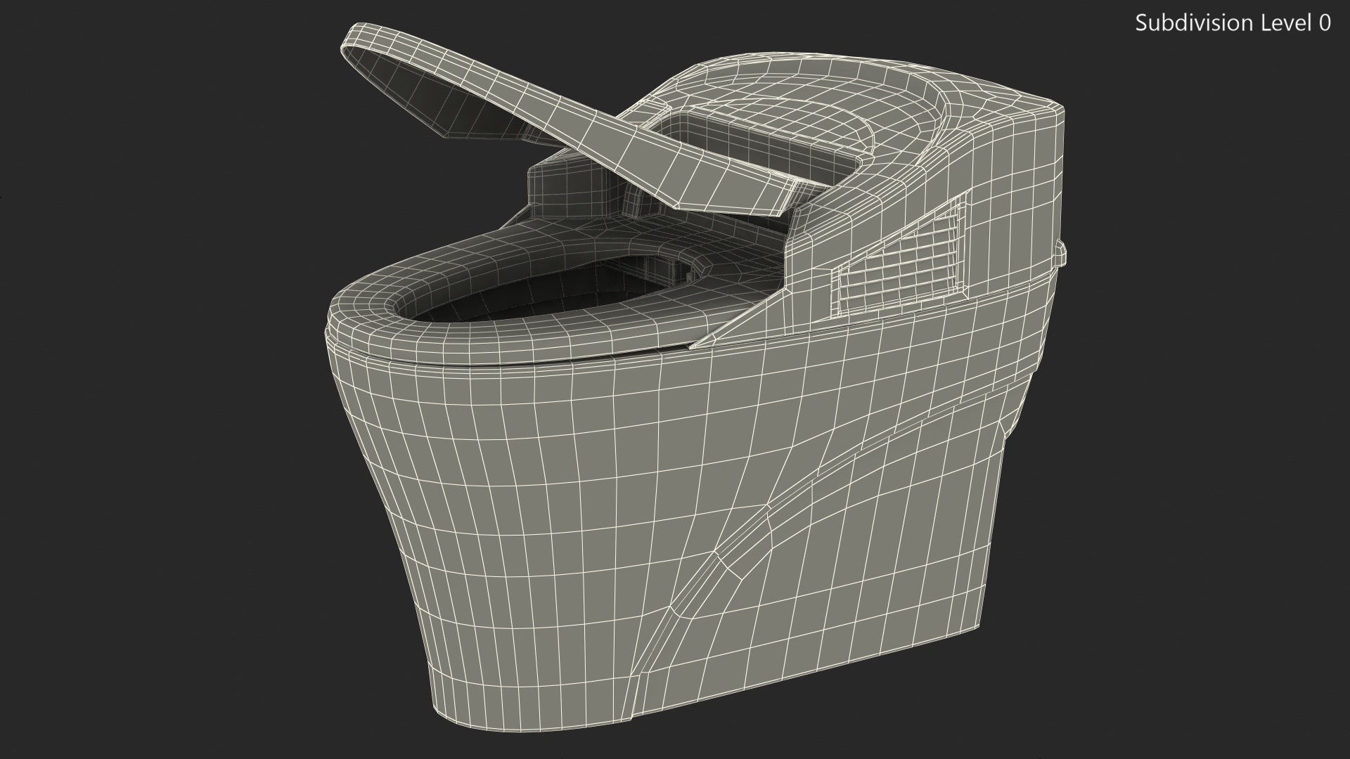 Ove Decors 735H Bidet Smart Toilet 3D model