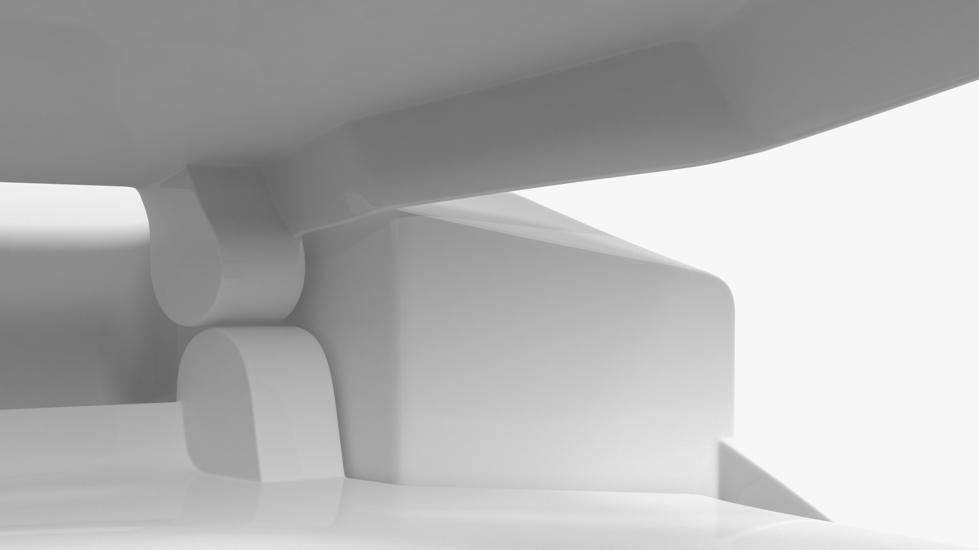 Ove Decors 735H Bidet Smart Toilet 3D model