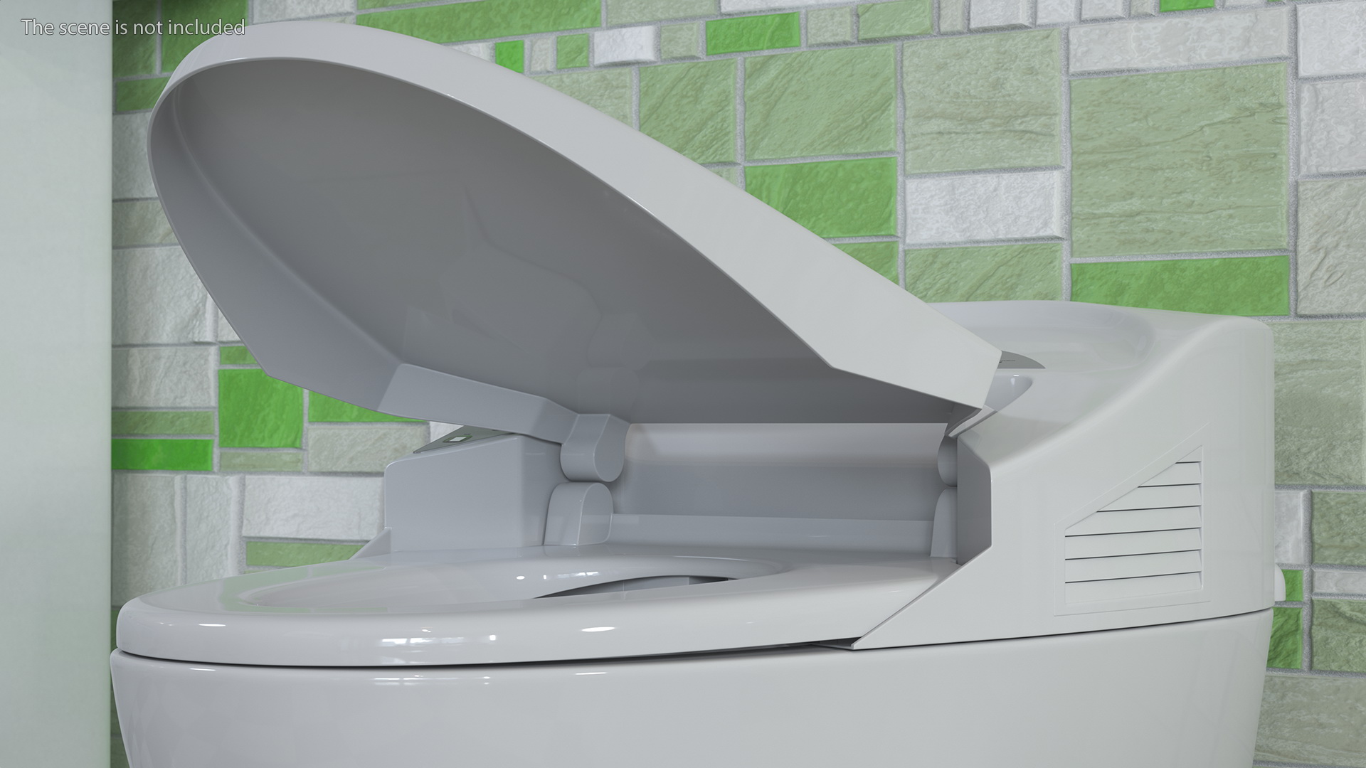 Ove Decors 735H Bidet Smart Toilet 3D model