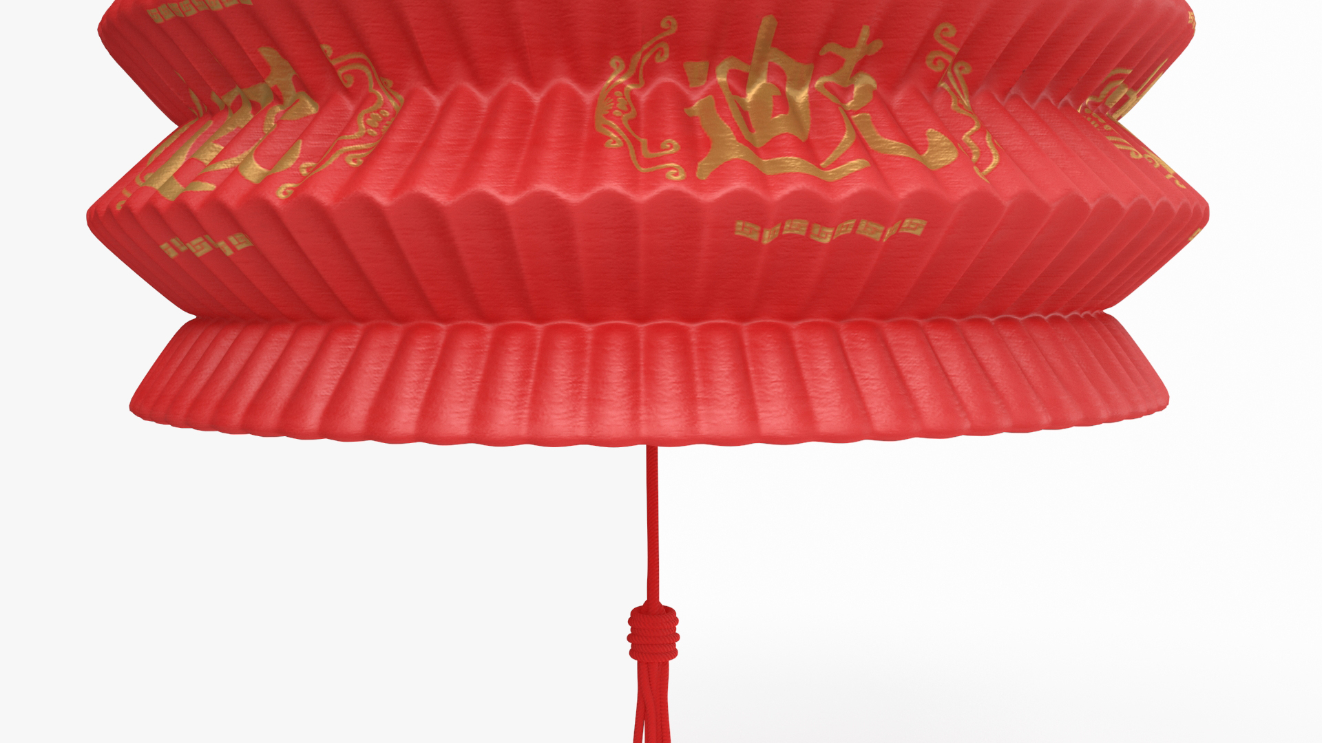 3D model Red Chinese Lantern Large