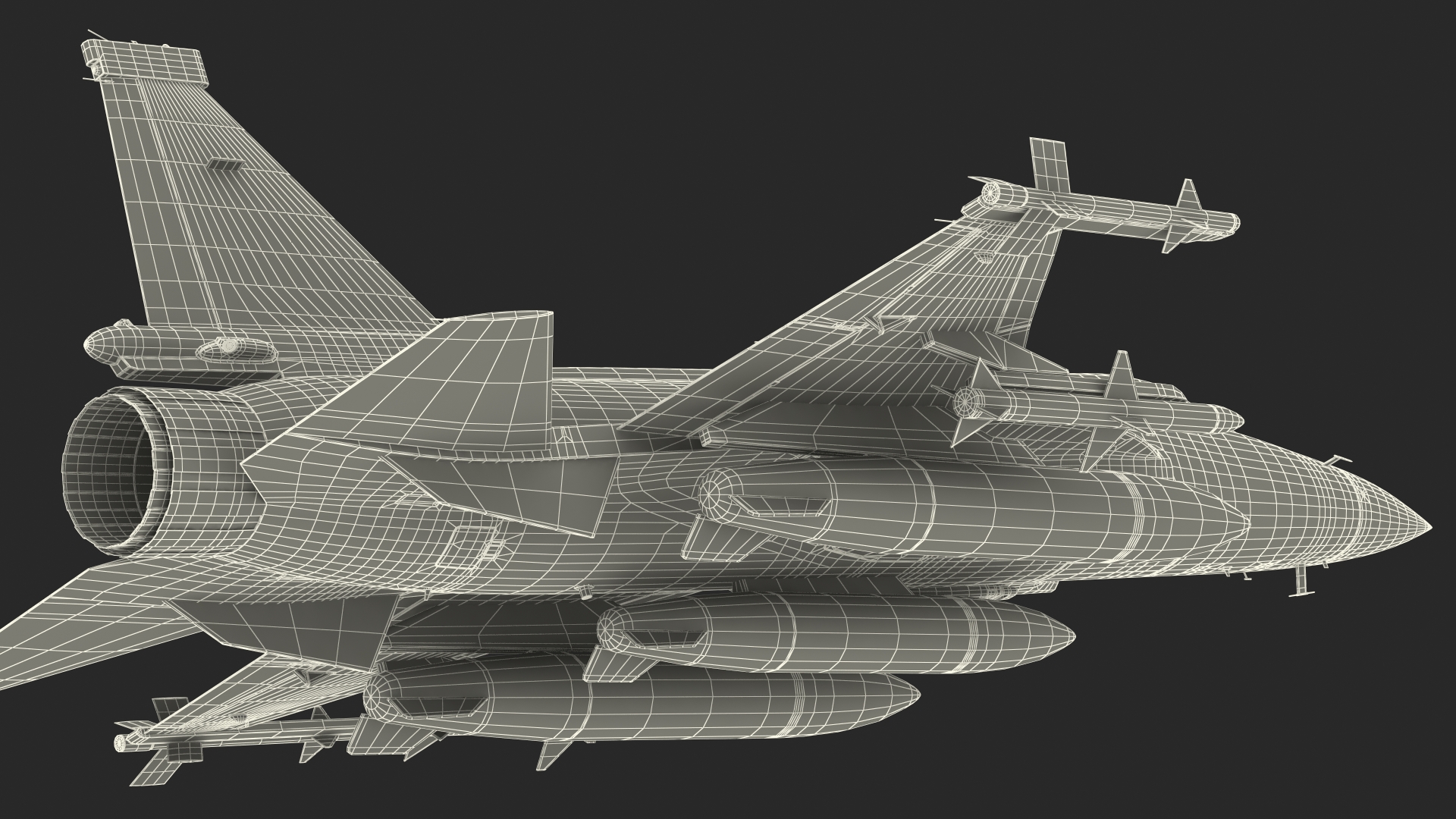 3D Chengdu FC-1 Xiaolong Flight model