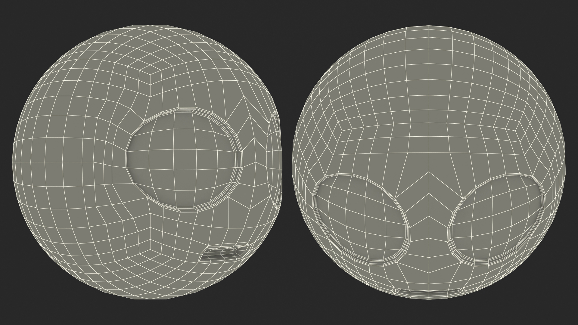 Eye Roll Emoji 3D model