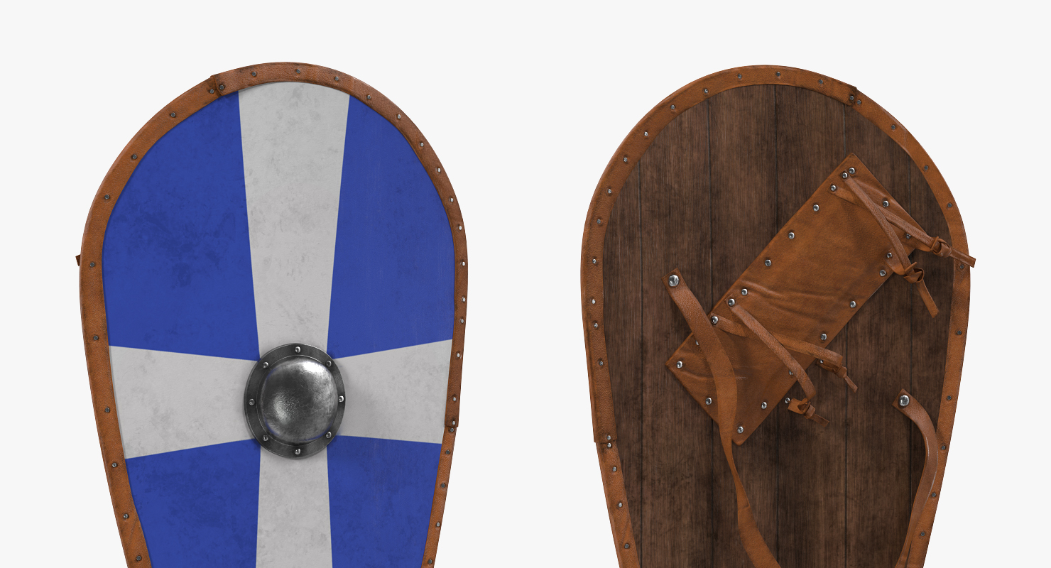 3D Norman Shield model
