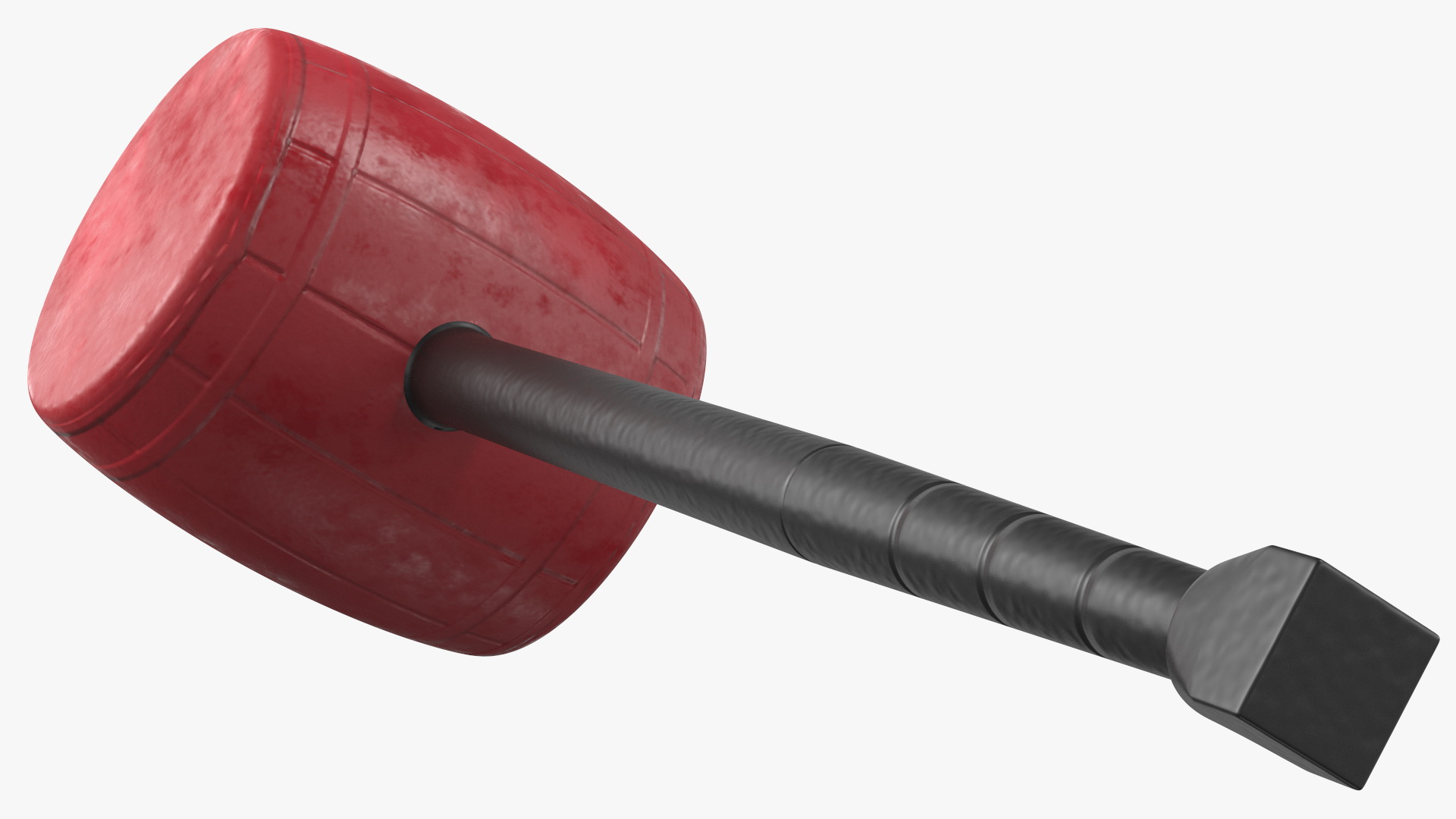 Modern High Striker Machine Switched On 3D model
