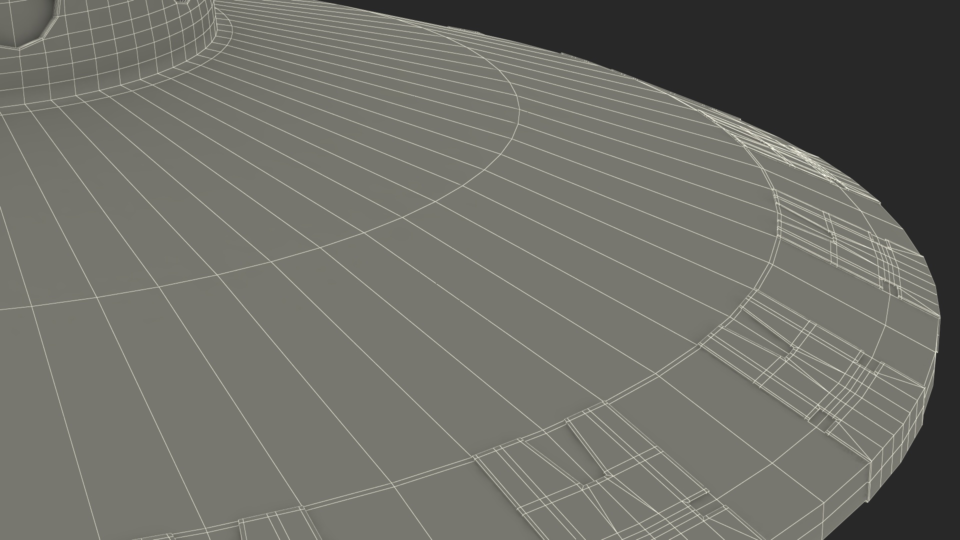 UFO Retro Ship Kidnaps 3D