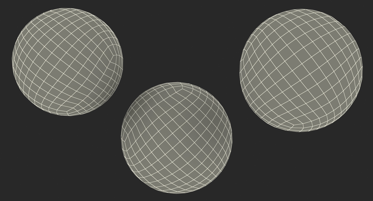 3D model Quail Eggs