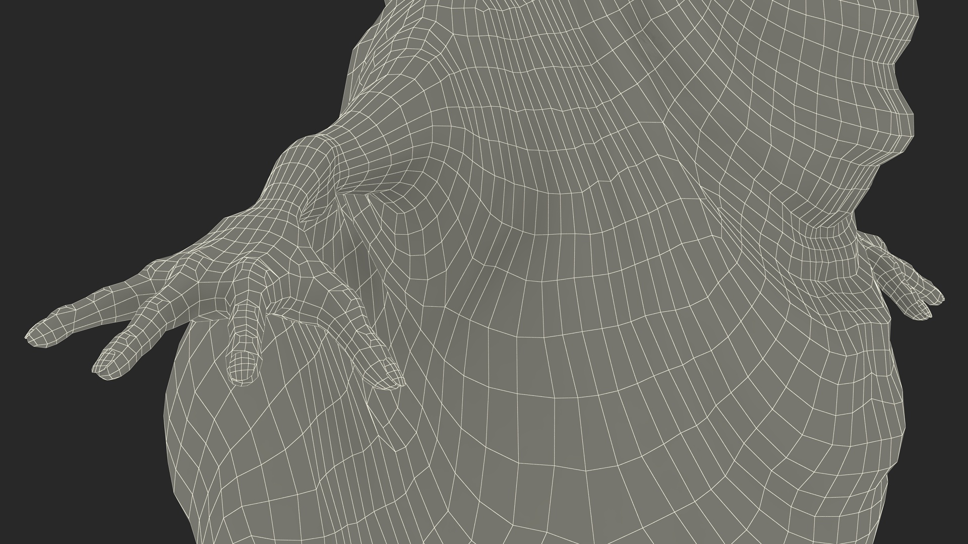 3D Slimer Ghost Character Rigged for Cinema 4D model