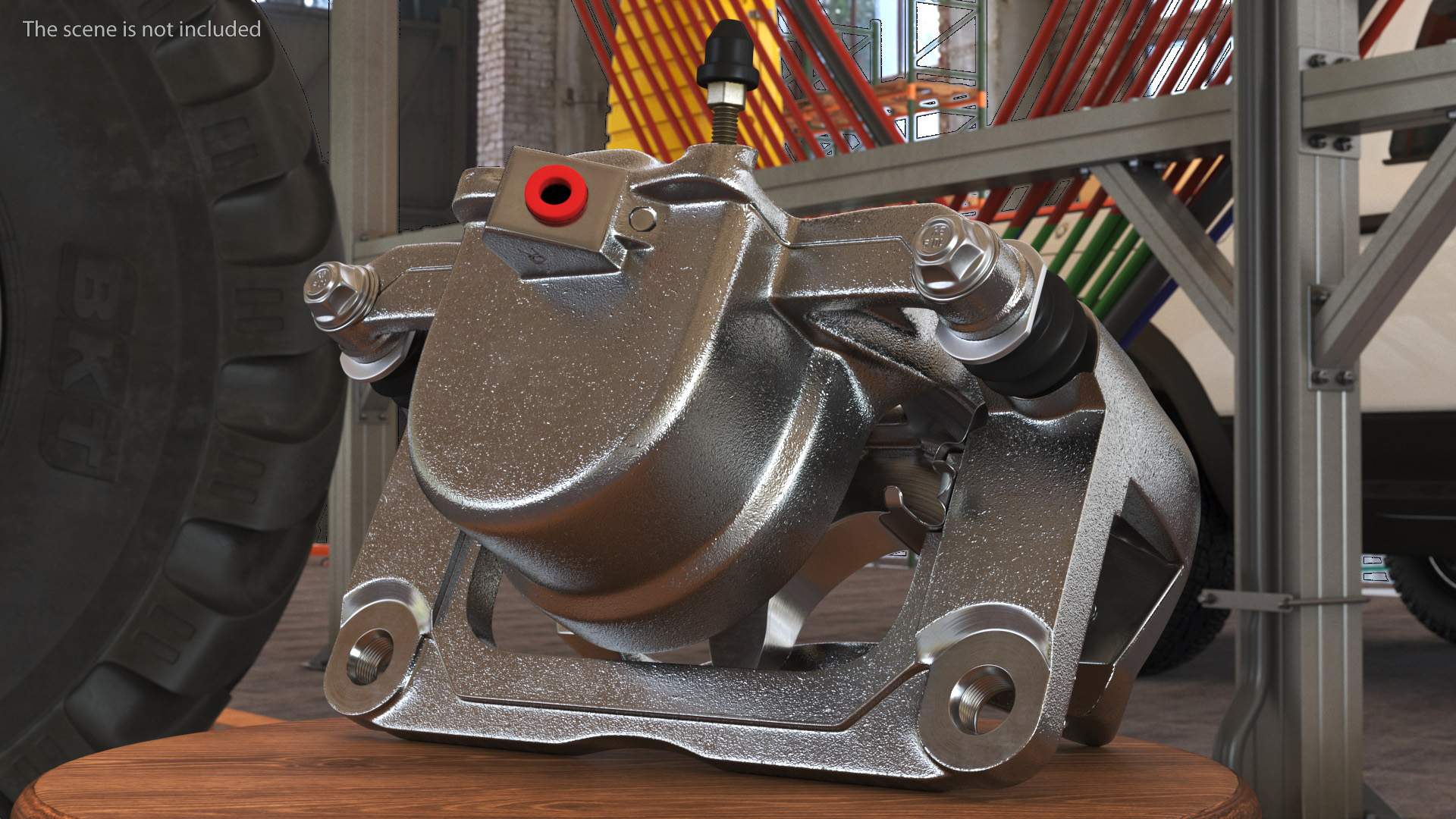 3D A-Premium Brake Caliper model