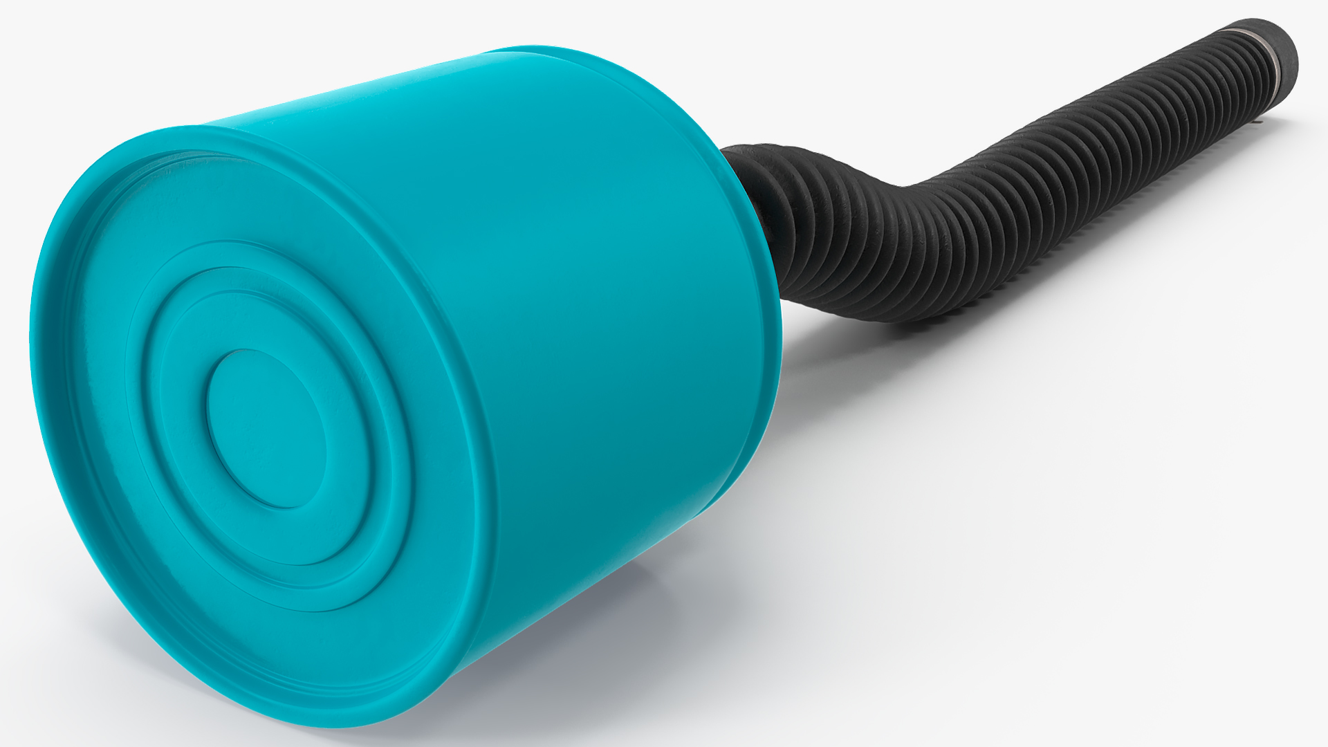 Filter Canister with Long Hose Rigged 3D