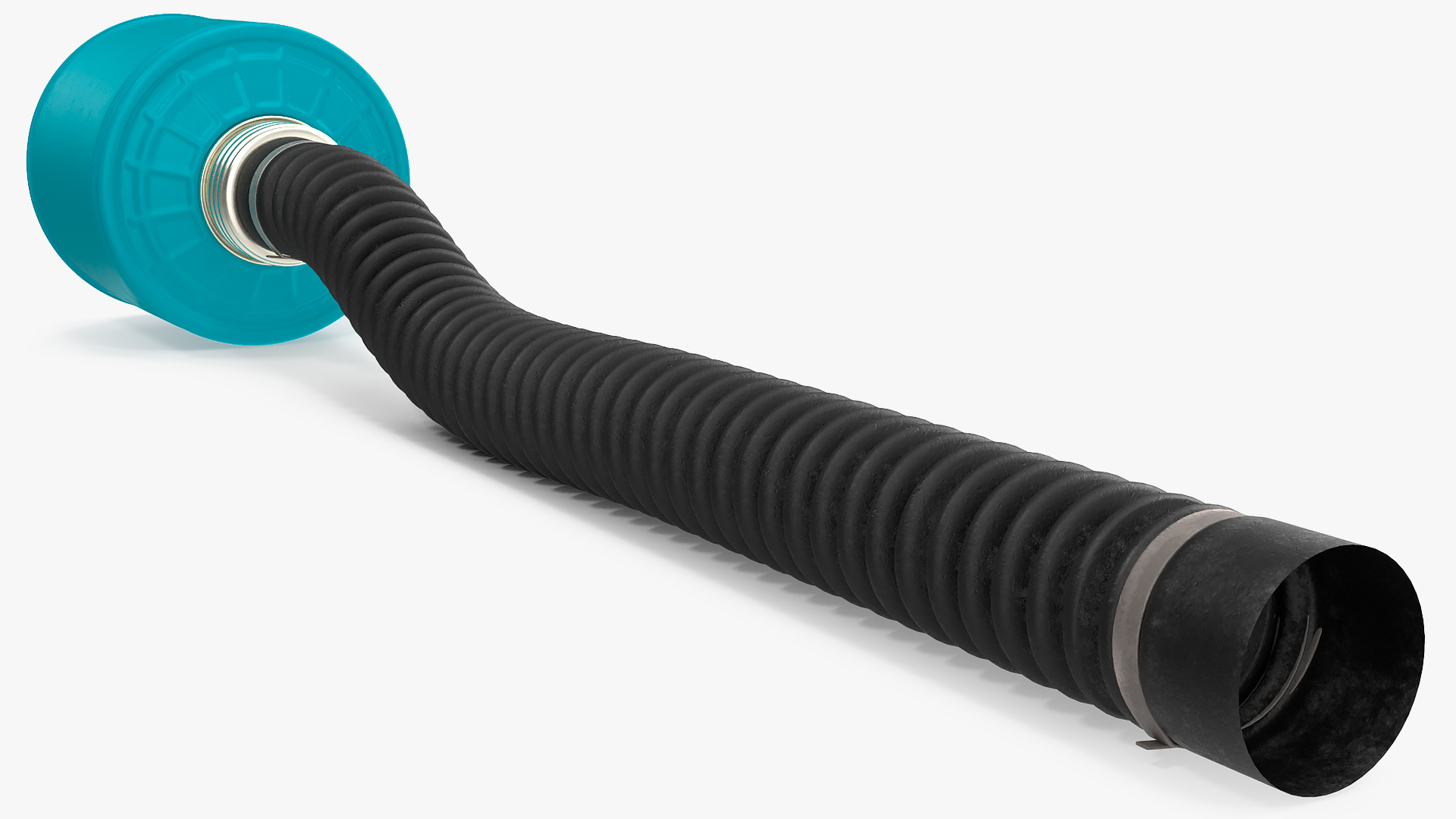 Filter Canister with Long Hose Rigged 3D