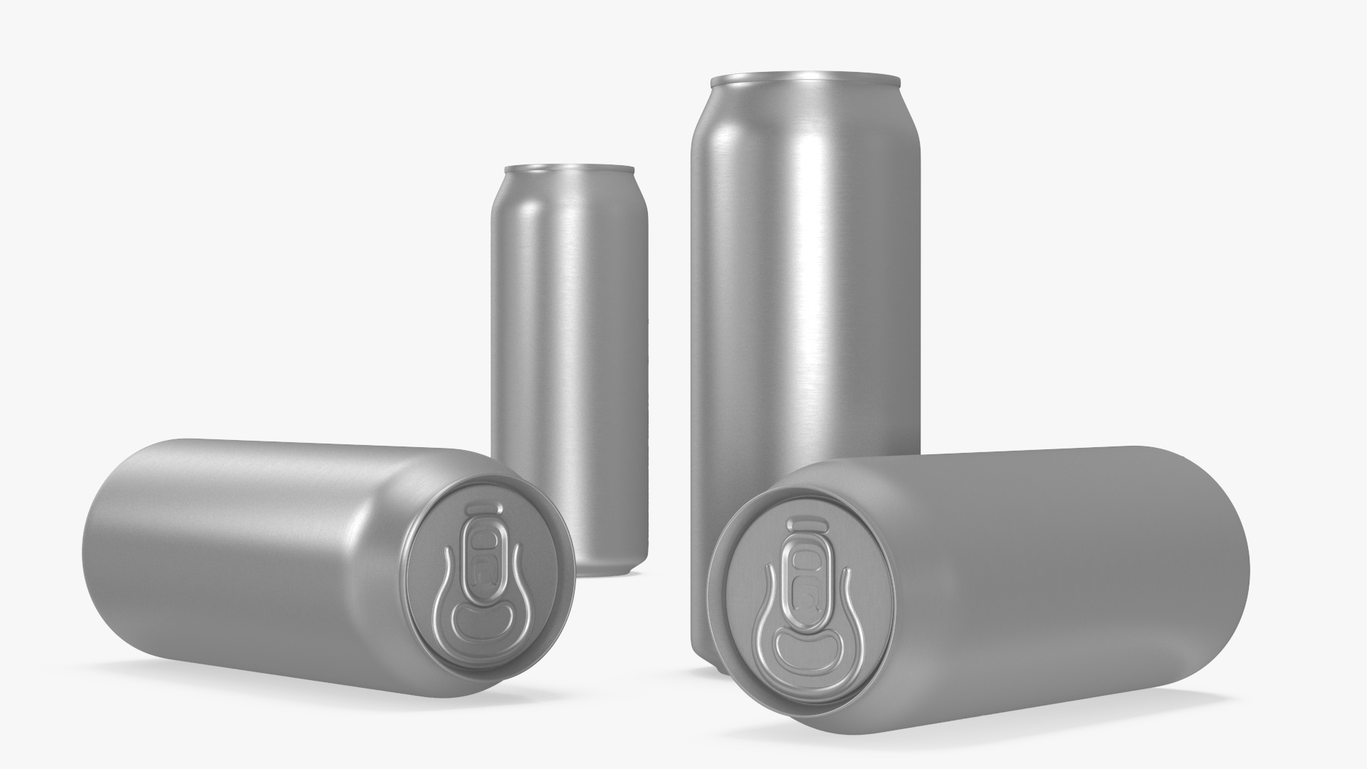 Aluminum Beverage Can 0 5 L 3D