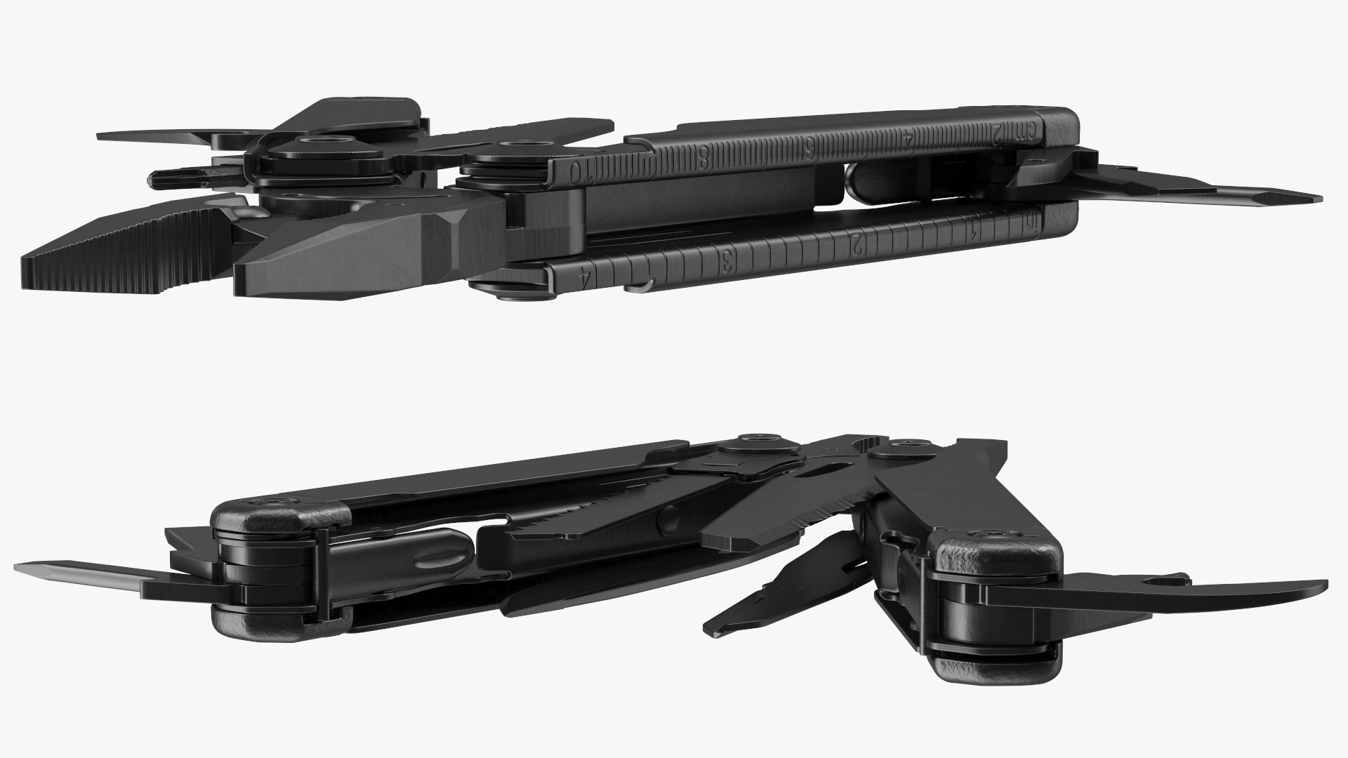 Multitool Black Rigged 3D
