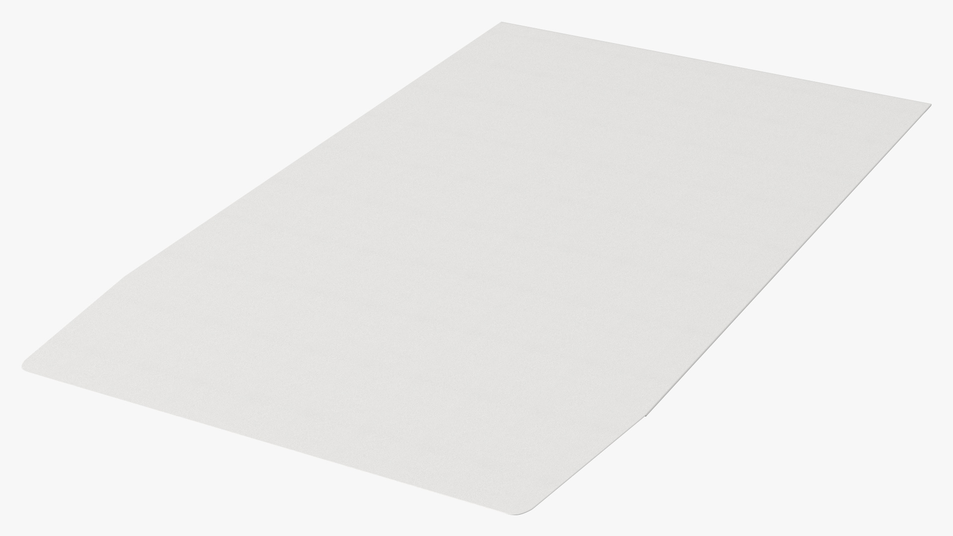 Paper Pocket Envelope White 3D