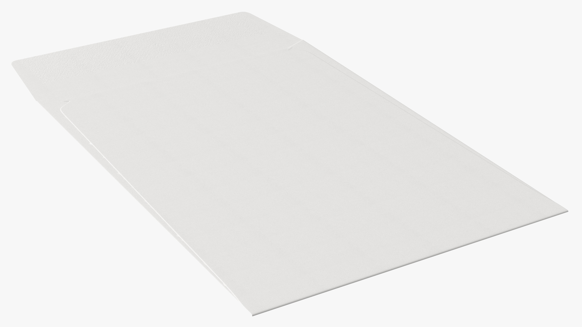 Paper Pocket Envelope White 3D