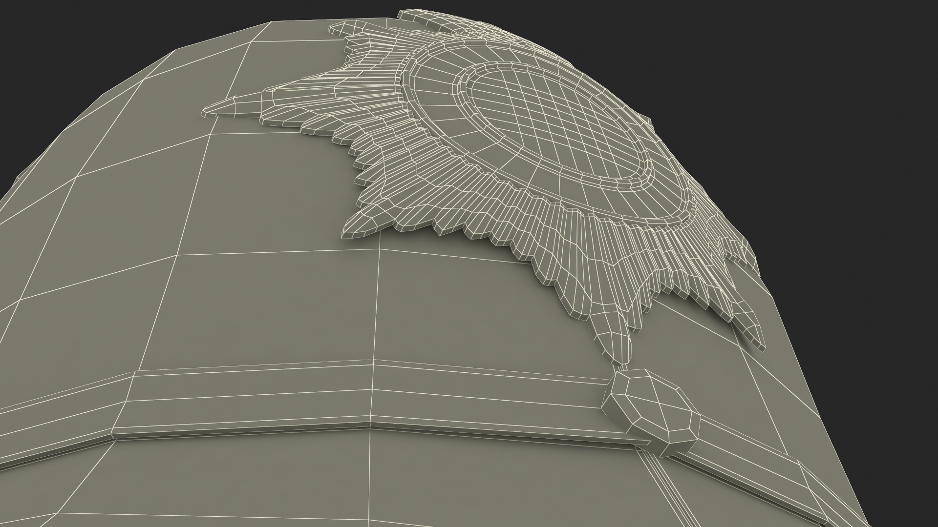 3D British Metropolitan Police Helmet Fur model