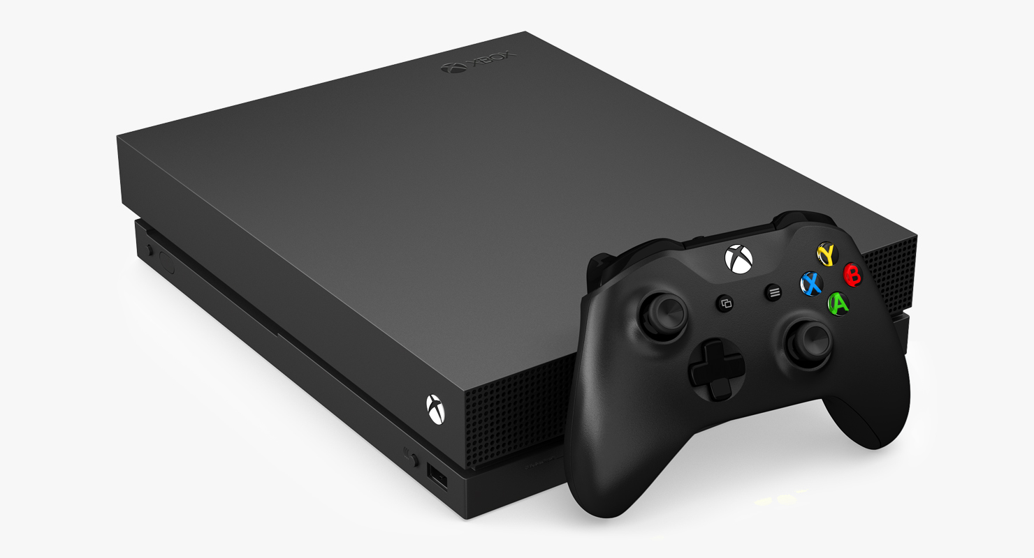 Microsoft Xbox One X Set, view 3