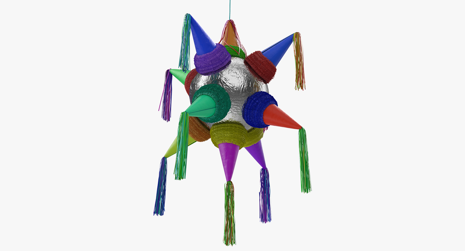 3D Star Pinata