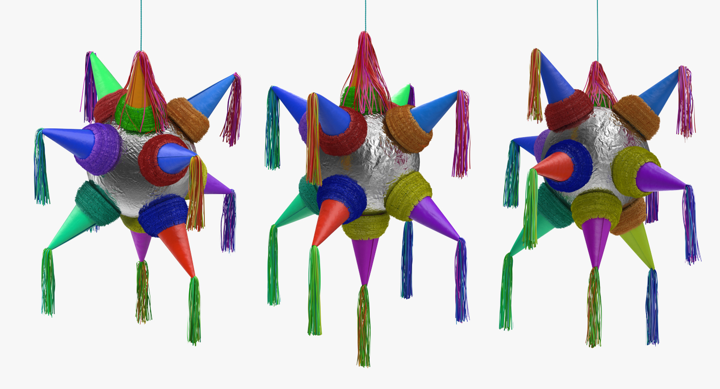 3D Star Pinata