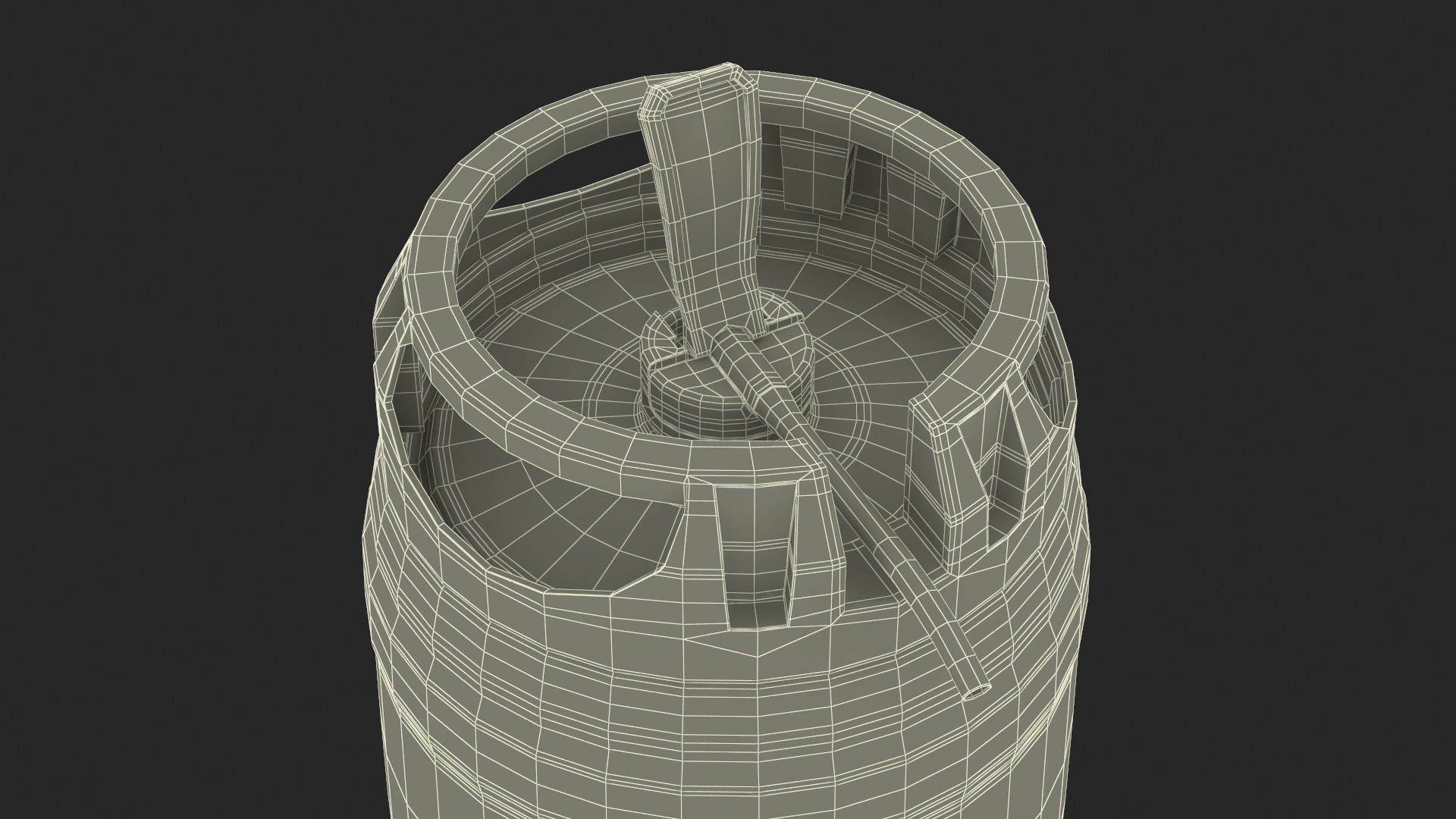 3D Heiniken Beer 5 Liter Barrel model
