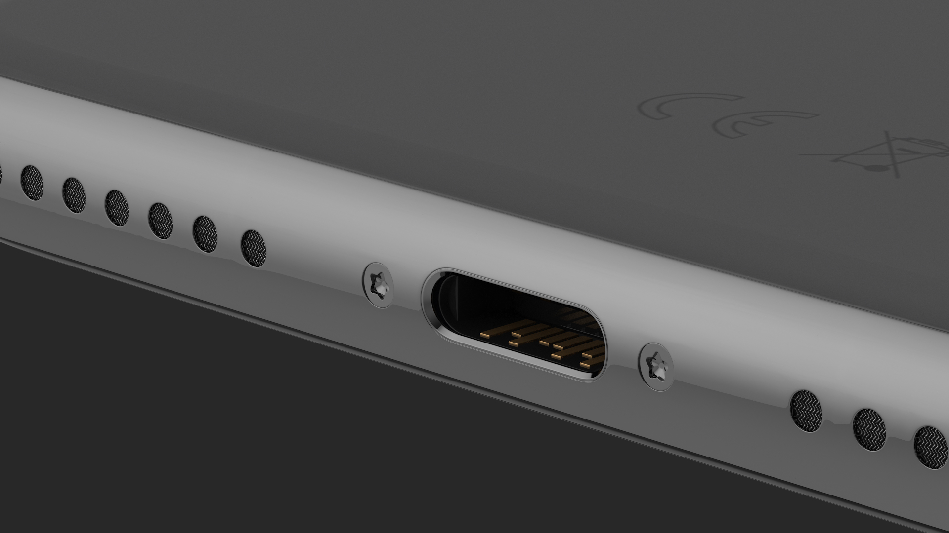 3D iPhone 11 Pro Max Space Grey model