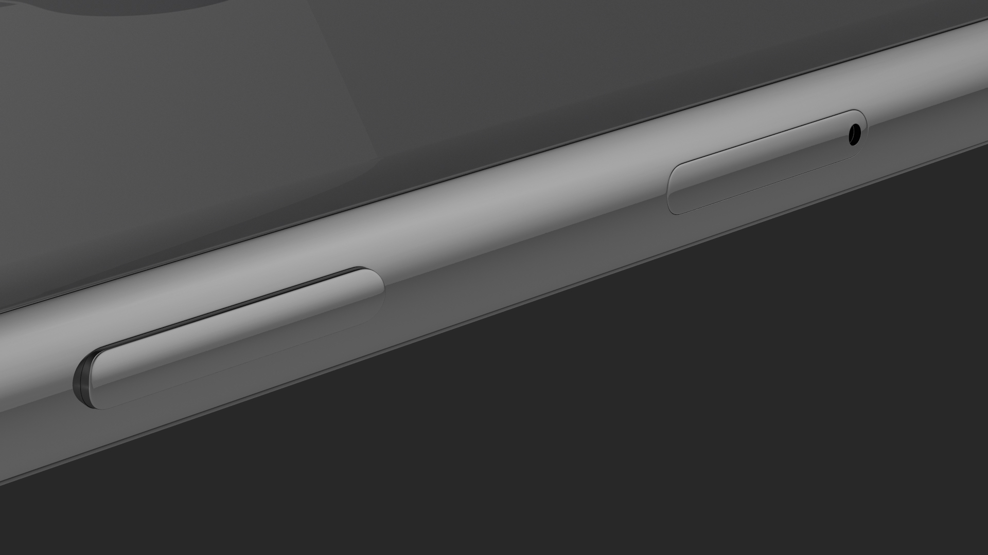 3D iPhone 11 Pro Max Space Grey model