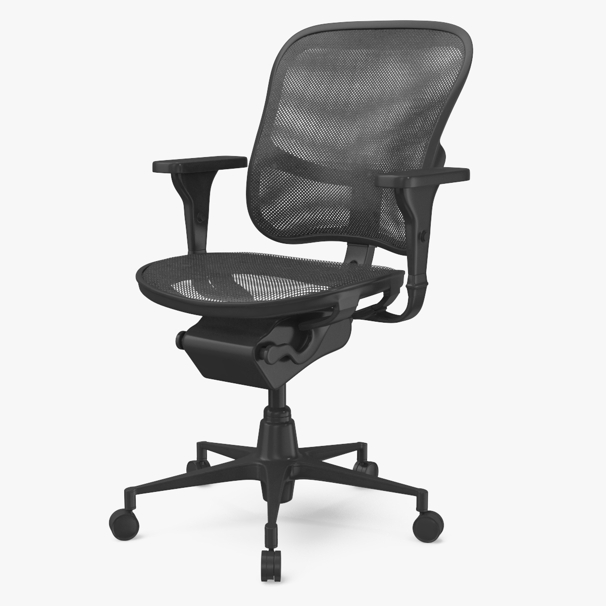 Office Desk Chair 3D model preview