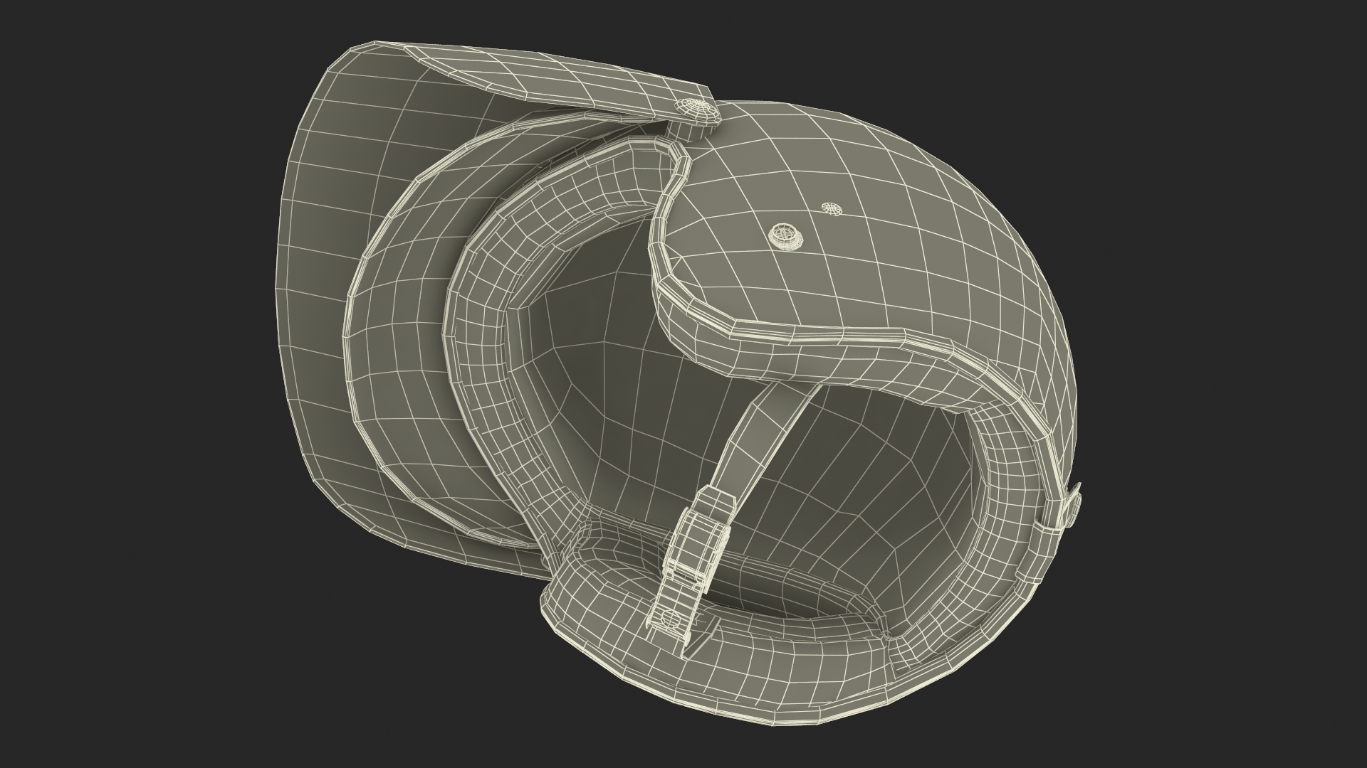 3D Delivery Man on Retro Scooter Standing model