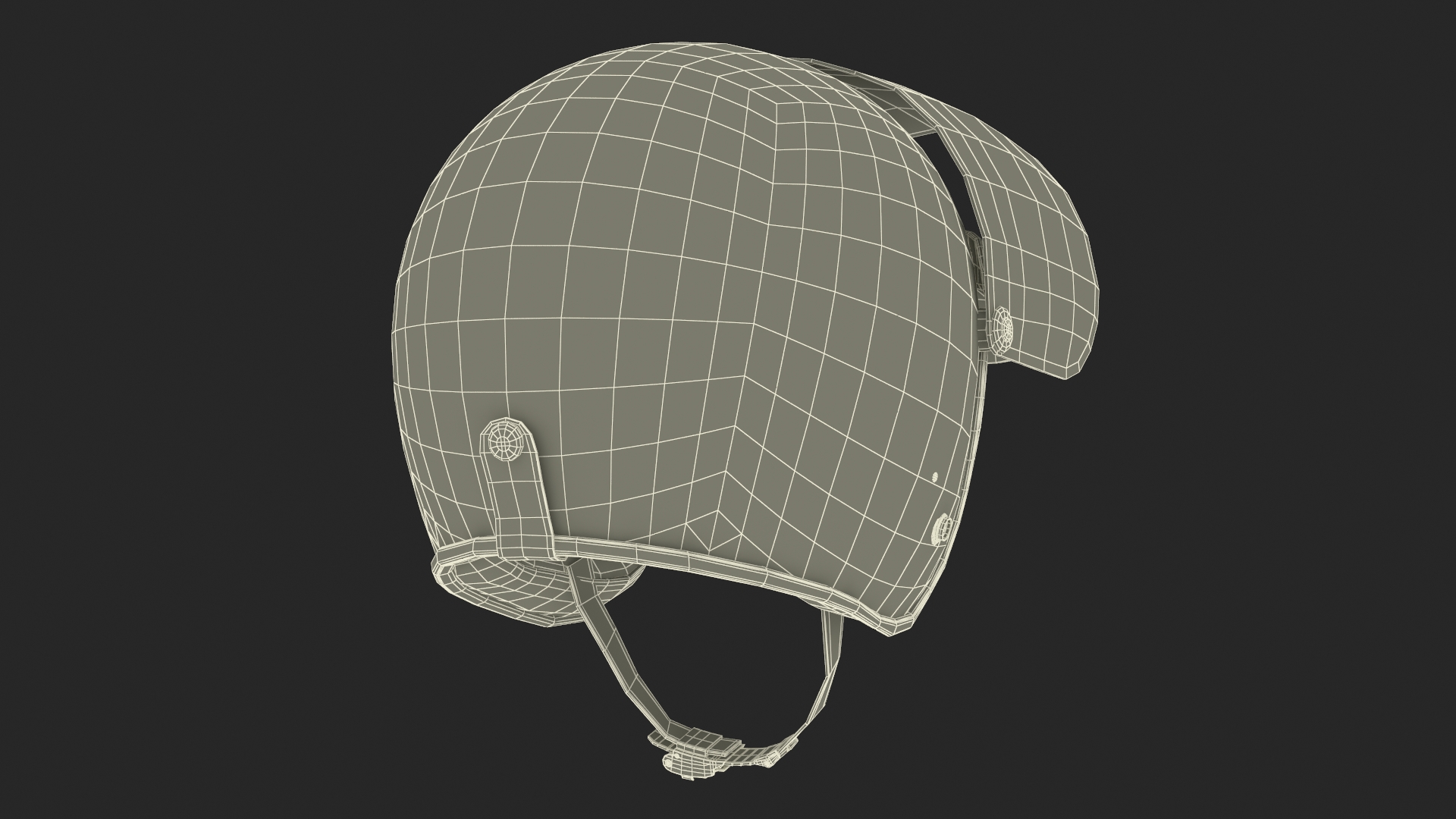3D Delivery Man on Retro Scooter Standing model