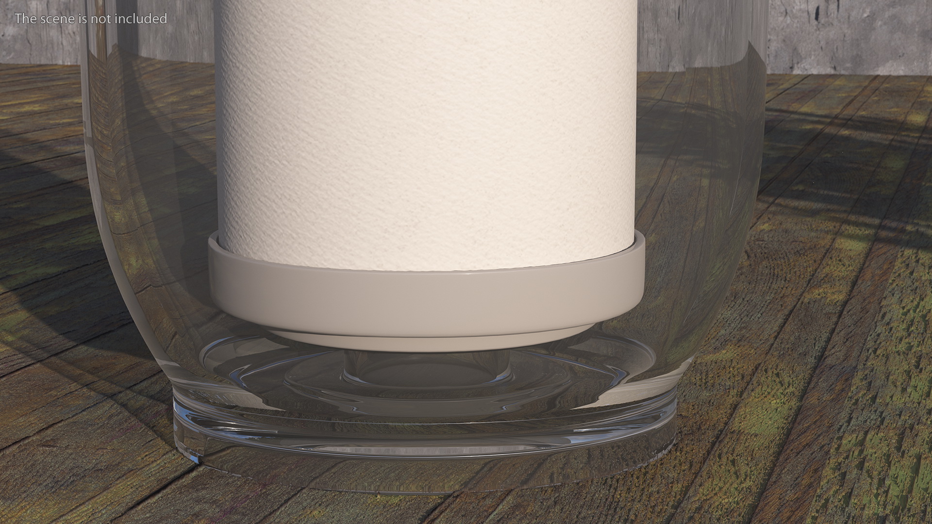 Transparent Water Filter Housing with Cartridge 3D