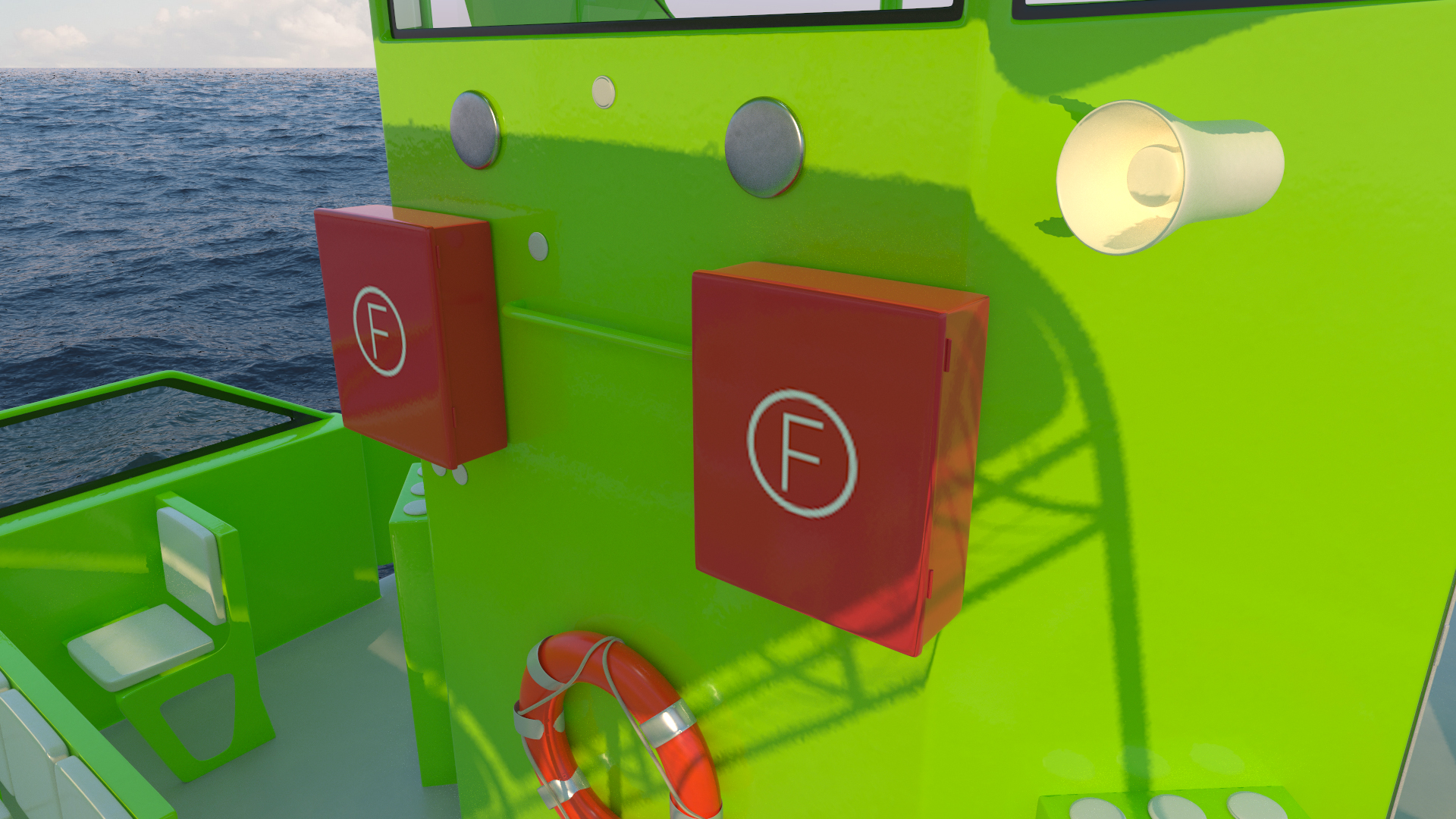 Moggaro 1800 Excursion Boat 3D