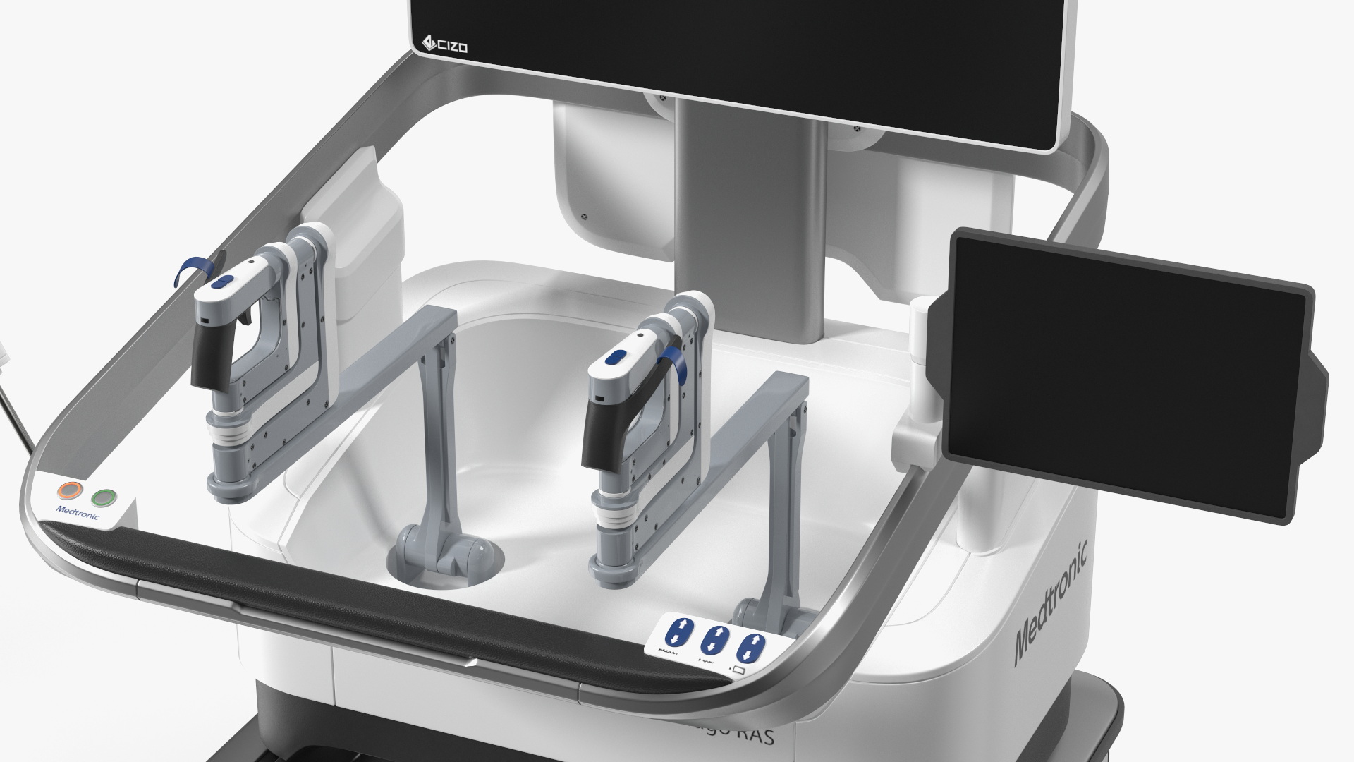 3D Soft Tissue Surgical Robot Medtronic Rigged model