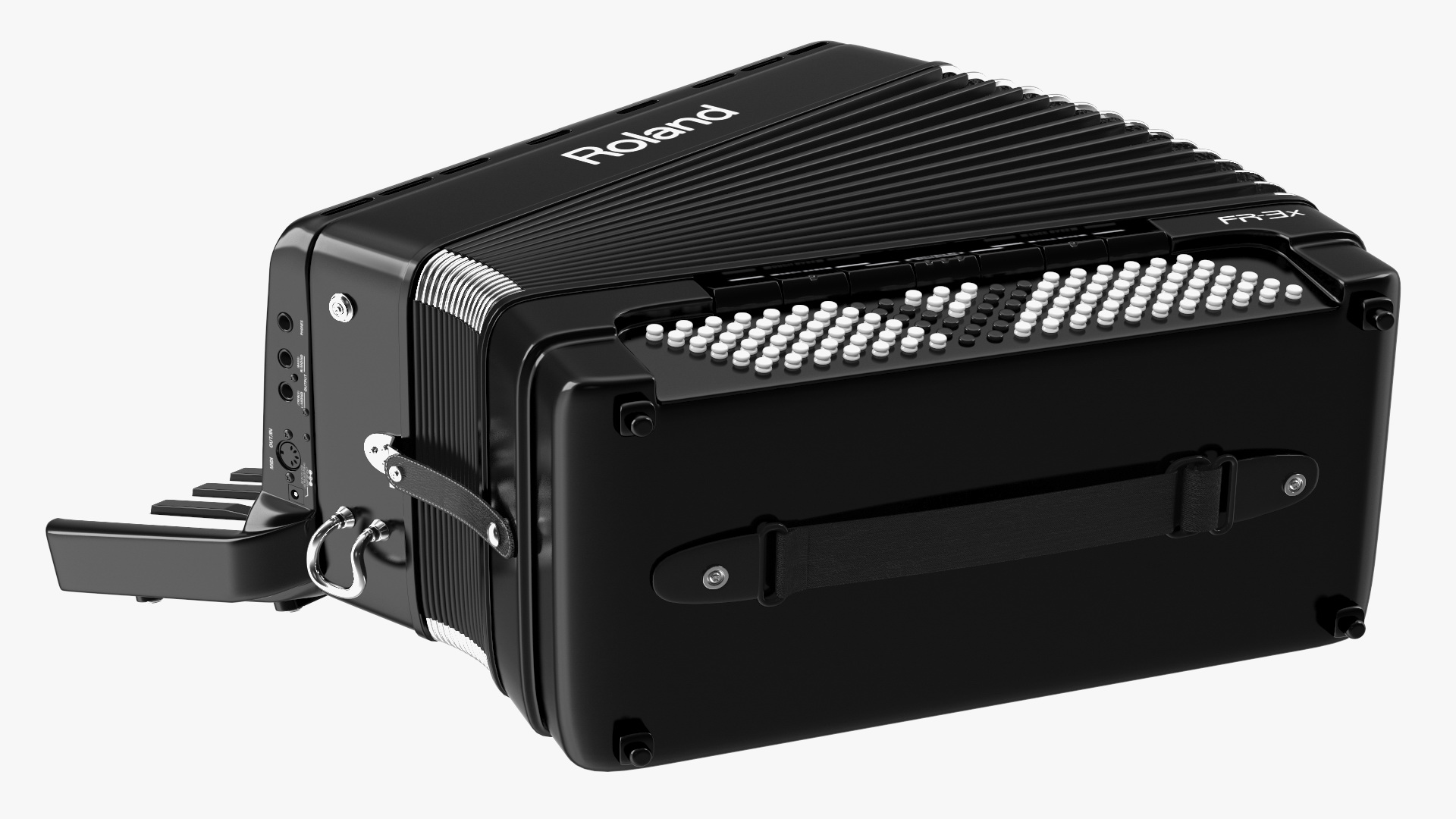 3D model Digital Accordion Roland FR3-X