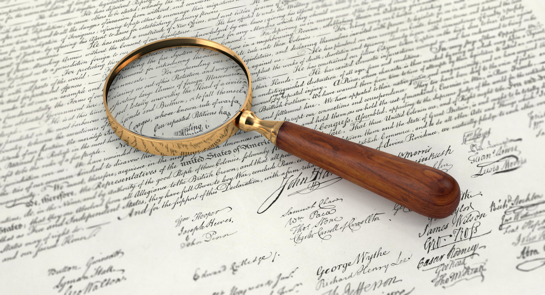 Vintage Magnifying Glass 3D model