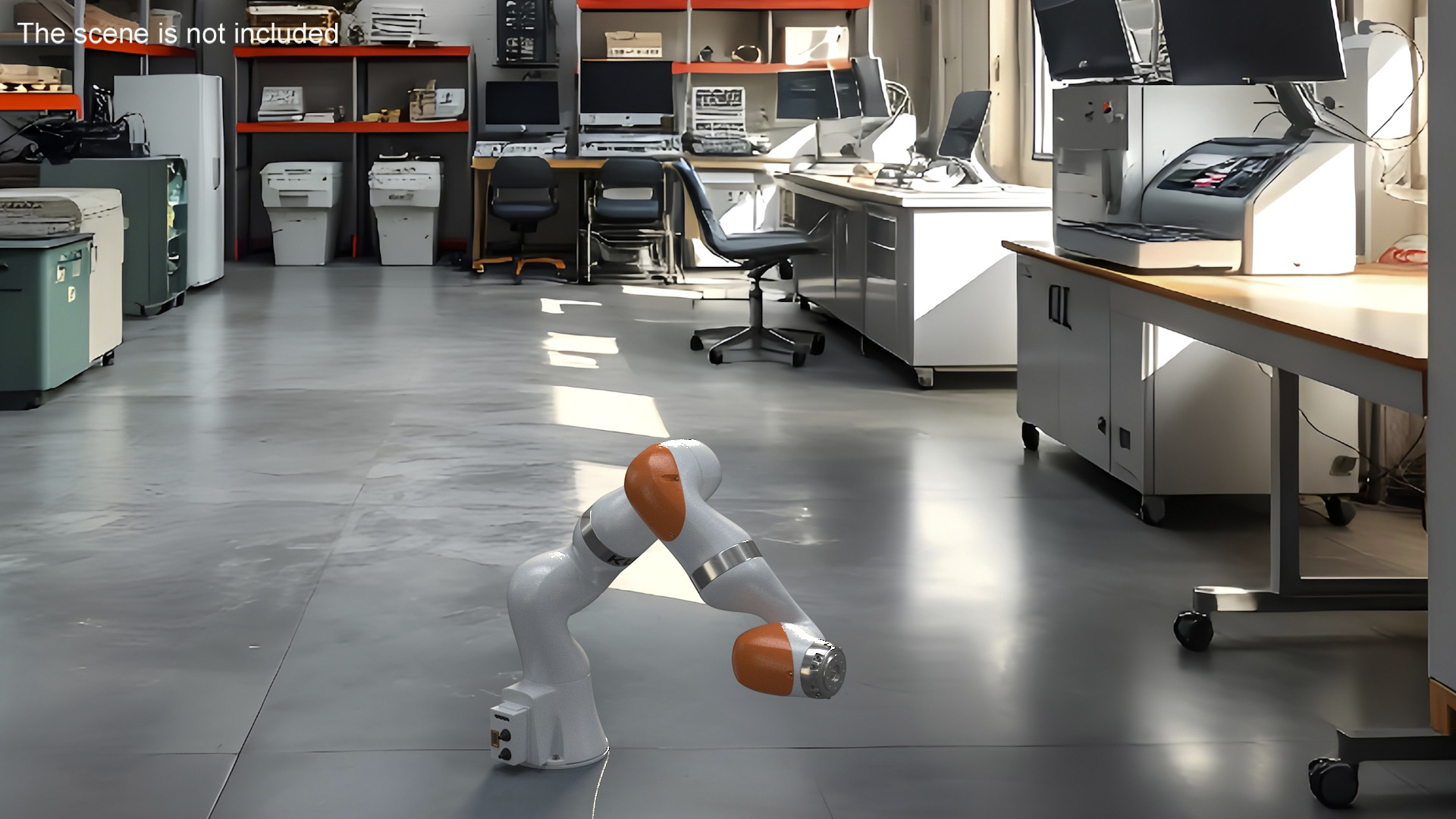 3D Robot KUKA LBR IIWA 7 R800