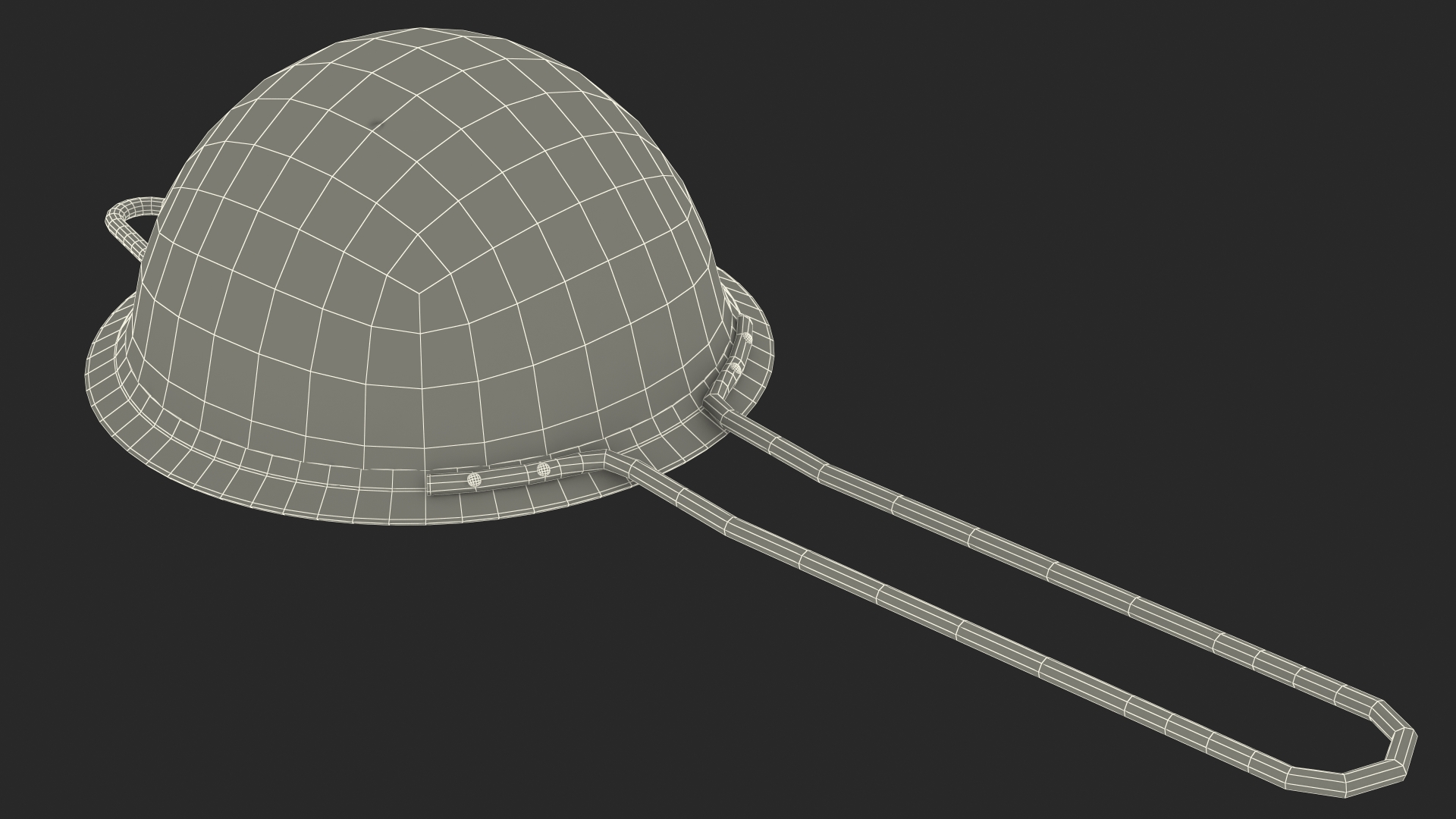 3D Food Strainer model