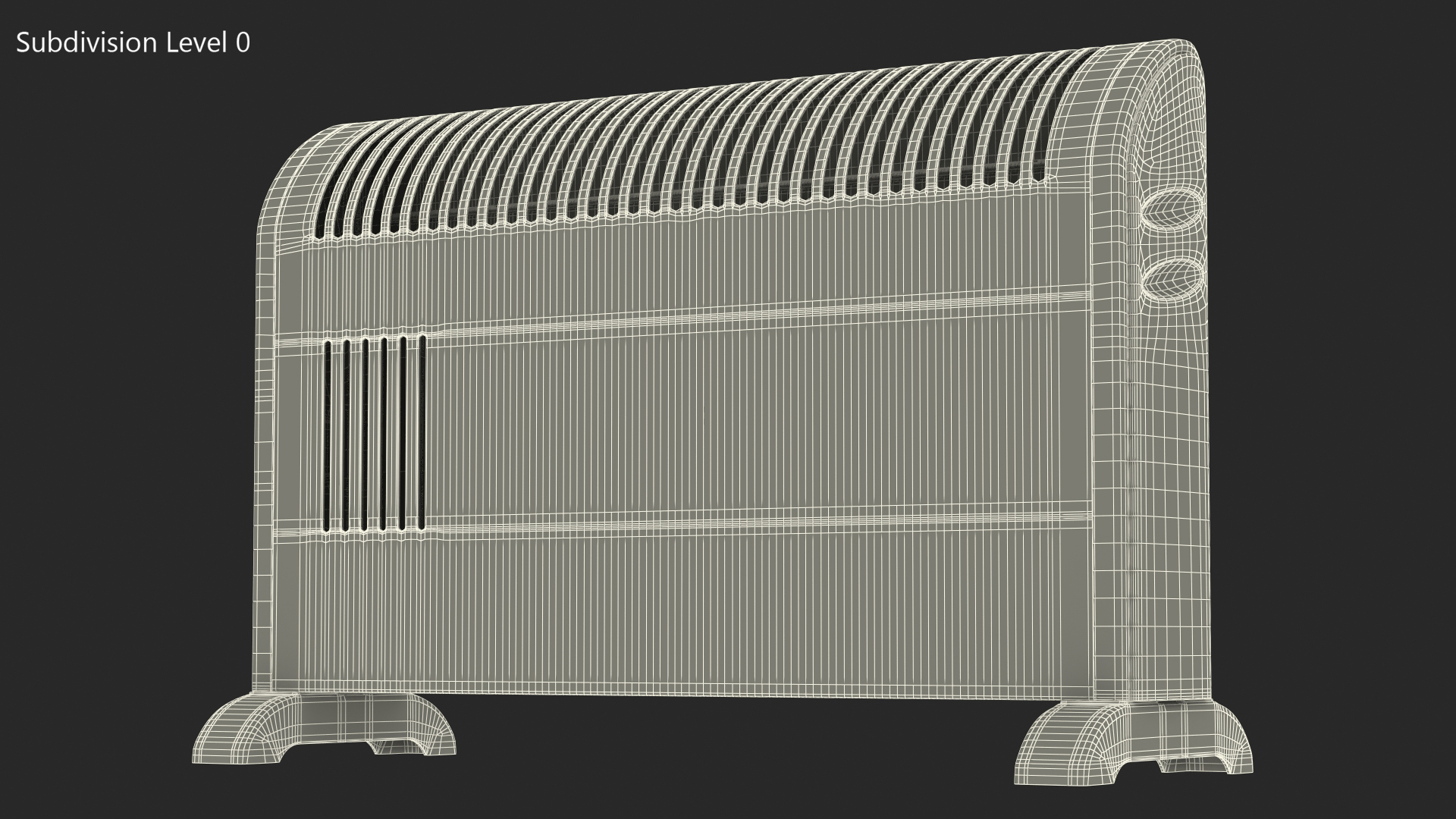 3D model Duronic Convector Heater HV120