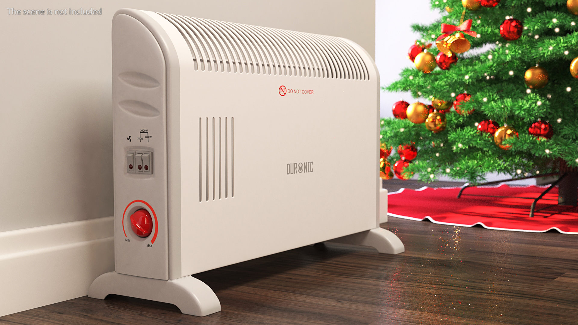 3D model Duronic Convector Heater HV120
