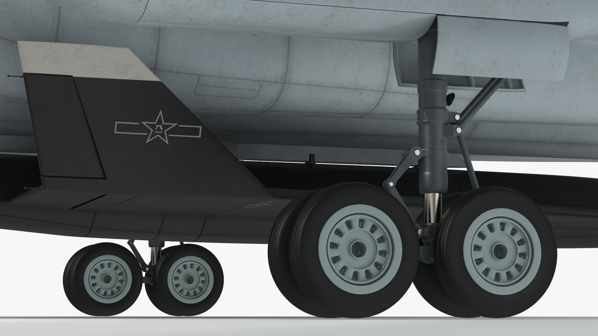 Xian H-6 China Strategic Bomber with Reconnaissance Drone 3D