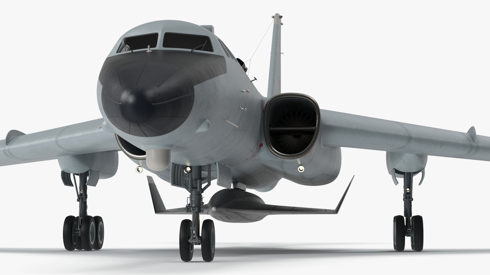 Xian H-6 China Strategic Bomber with Reconnaissance Drone 3D