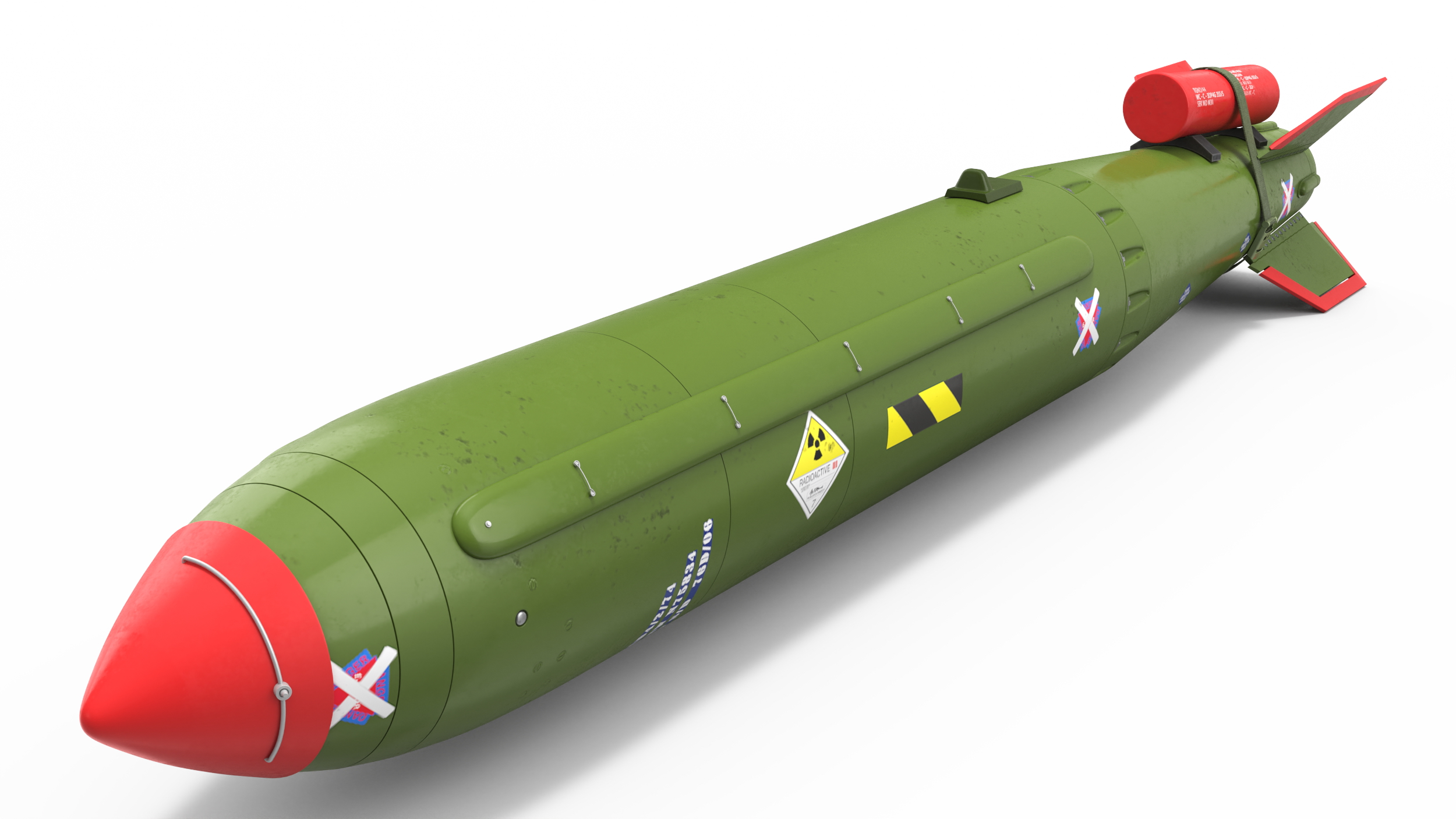 3D Nuclear Bomb WE177 model