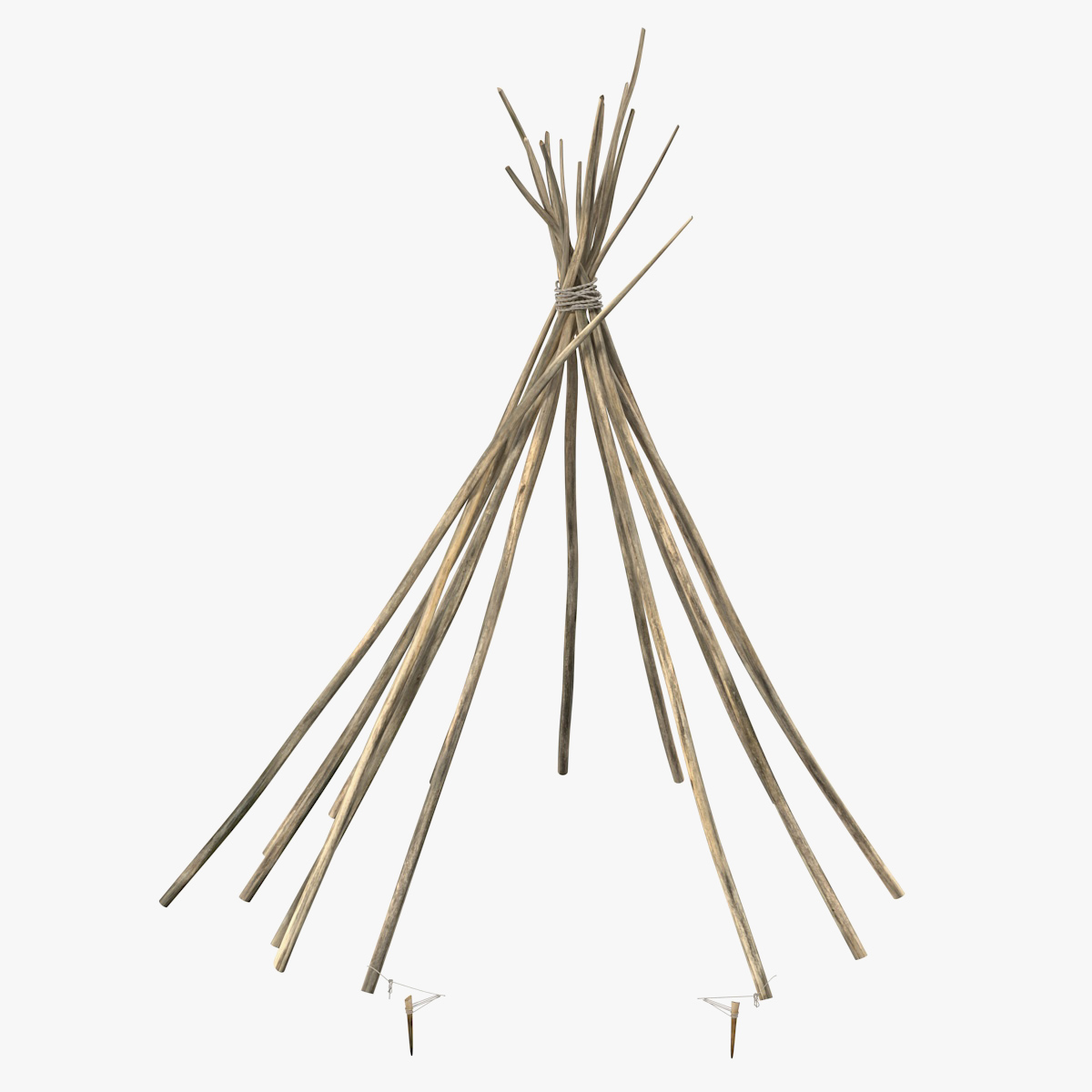 Tipi Poles