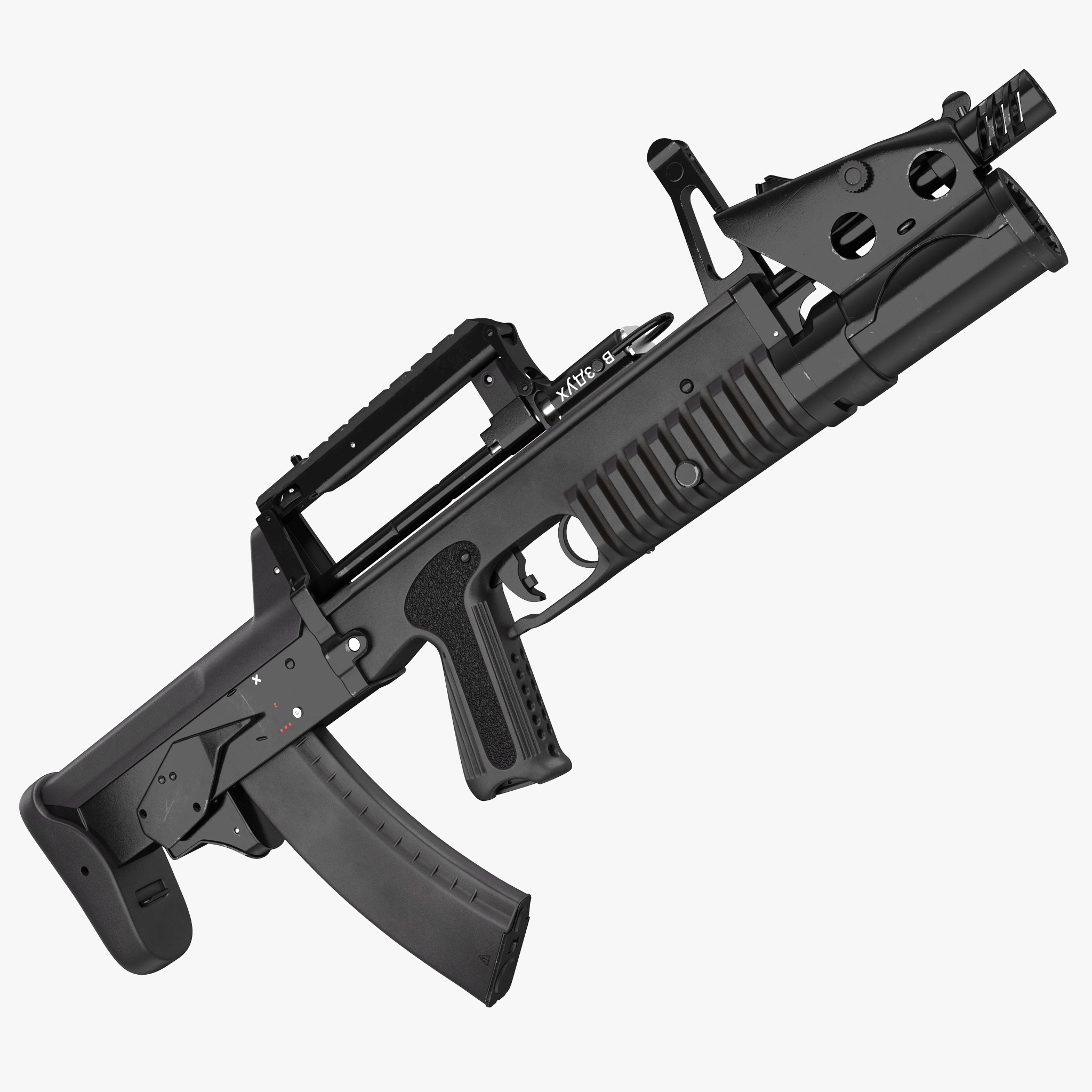 Amphibious Assault Rifle ADS 3D Model
