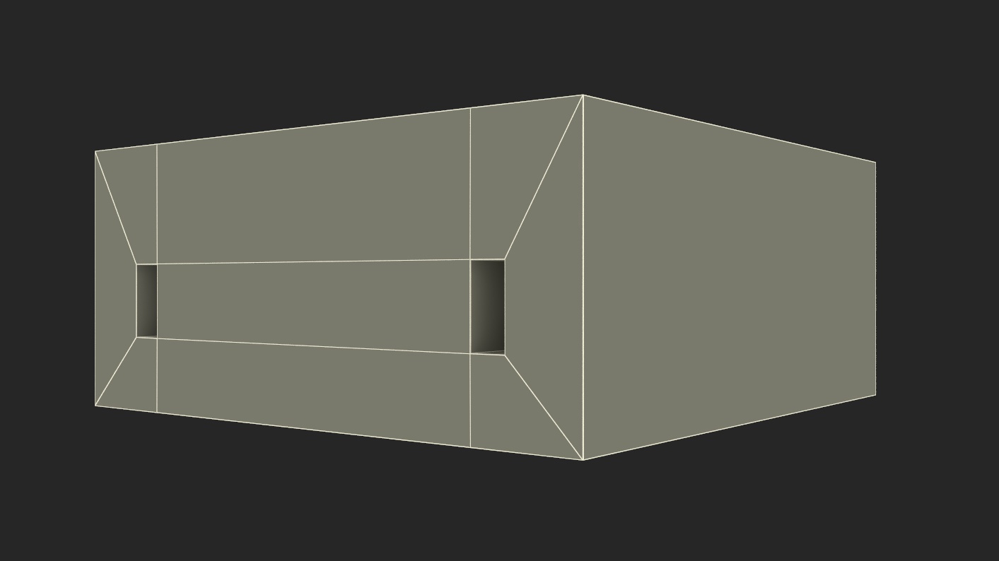 Empty Assembly Hall 3D model
