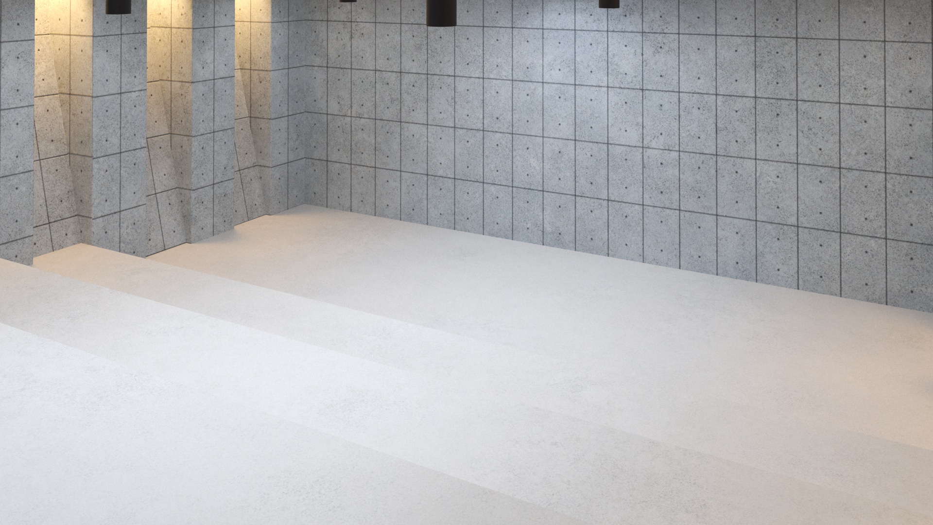 Empty Assembly Hall 3D model