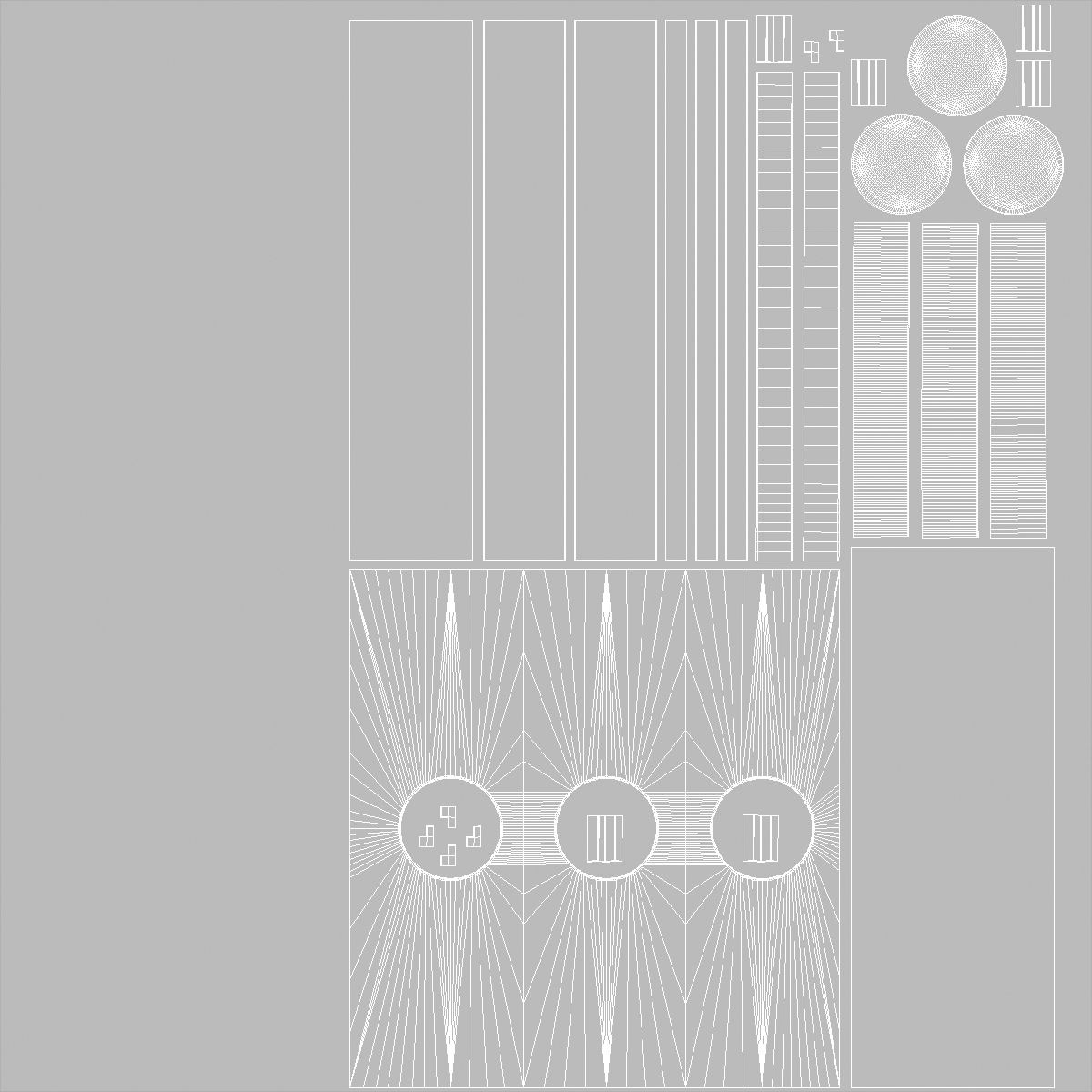Empty Assembly Hall 3D model