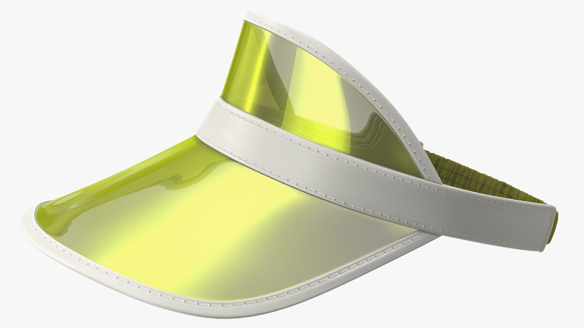 3D Clear Colored Plastic Sun Visor