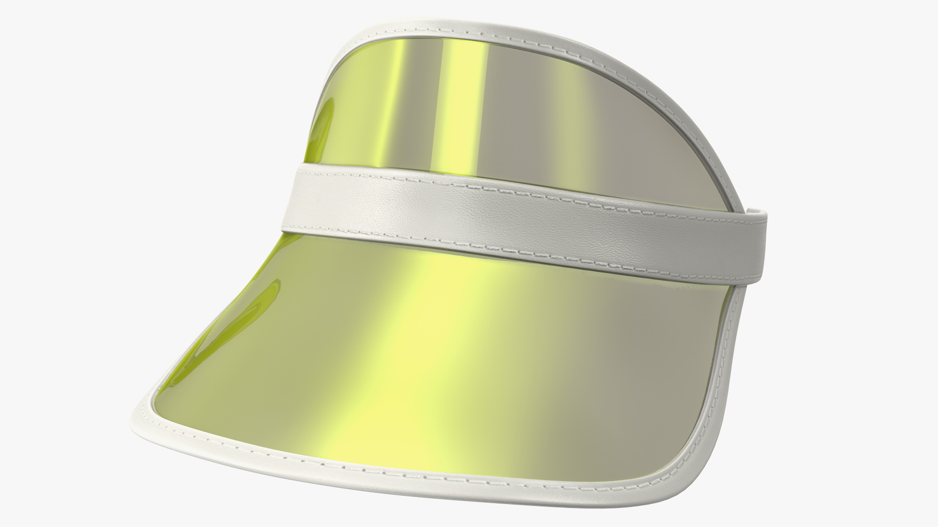 3D Clear Colored Plastic Sun Visor