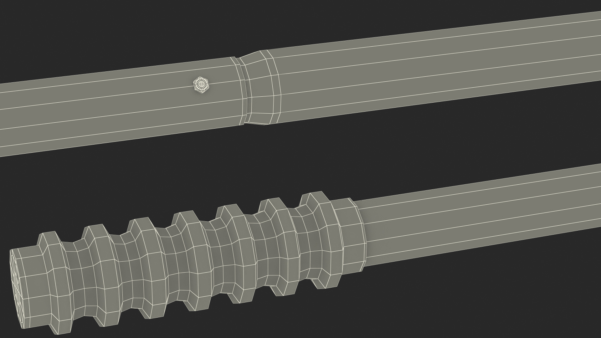 3D model Lawn Spike Aerator Roller